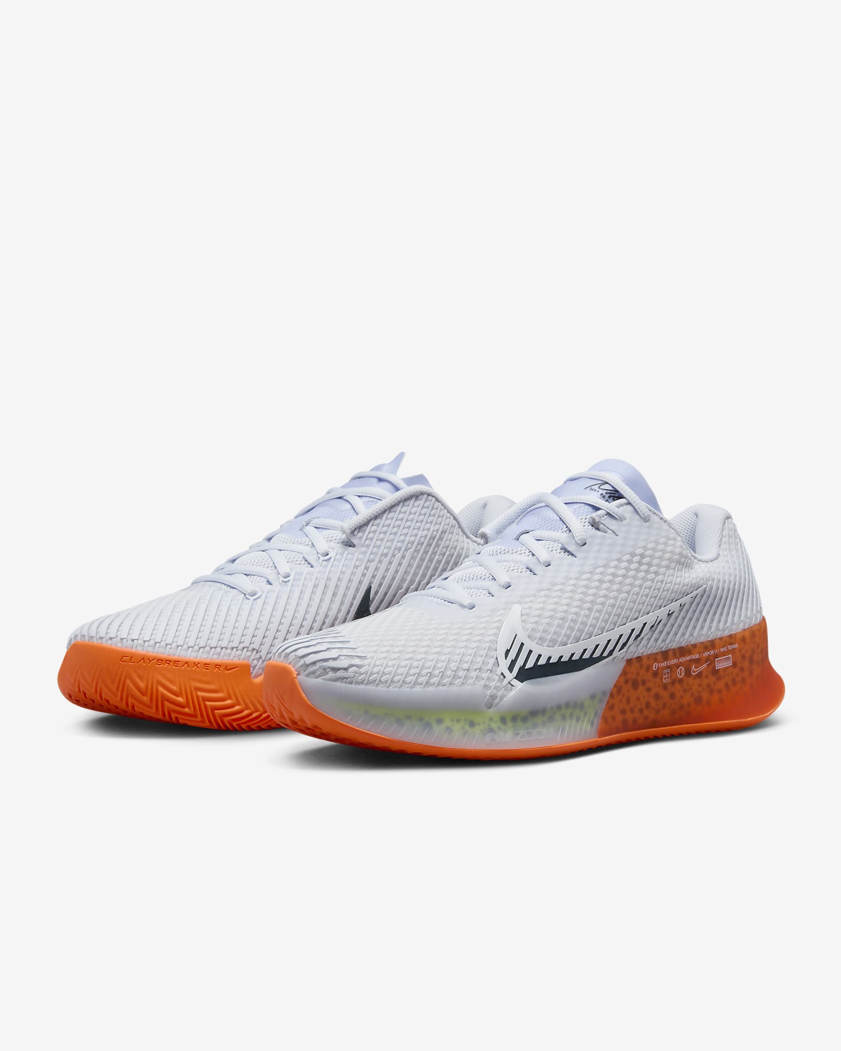 NikeCourt Air Zoom Vapor 11 Electric Men #39 s Clay Court Tennis Shoes Nike NL