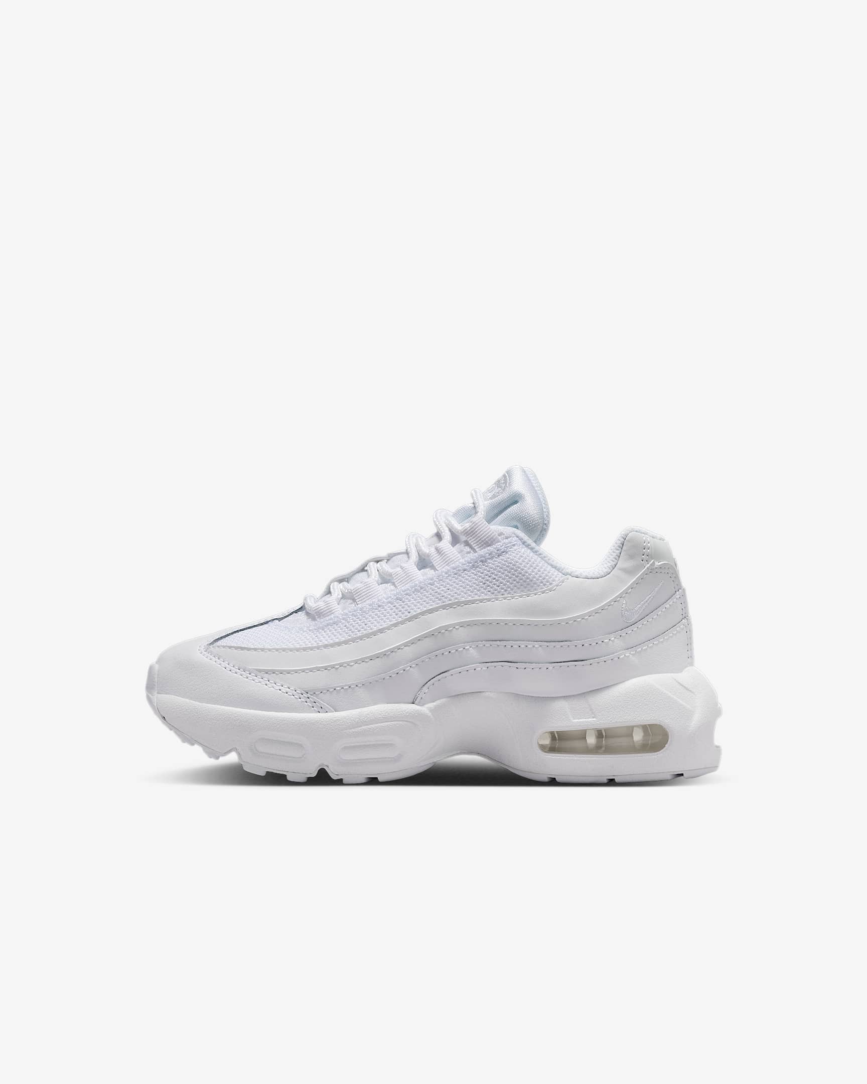 Chaussure Nike Air Max 95 Recraft pour enfant - Blanc/Blanc/Pure Platinum/Blanc