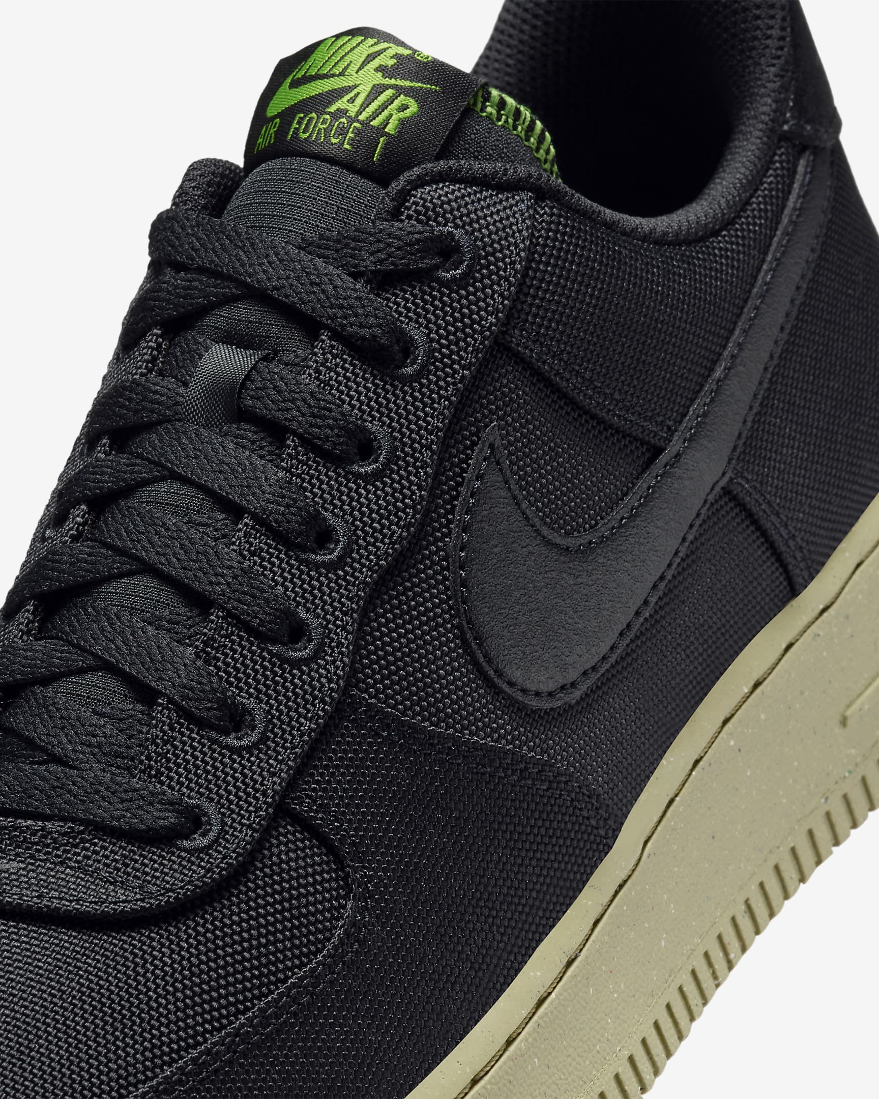 Nike Air Force 1 '07 LV8 Men's Shoes - Black/Neutral Olive/Chlorophyll/Black