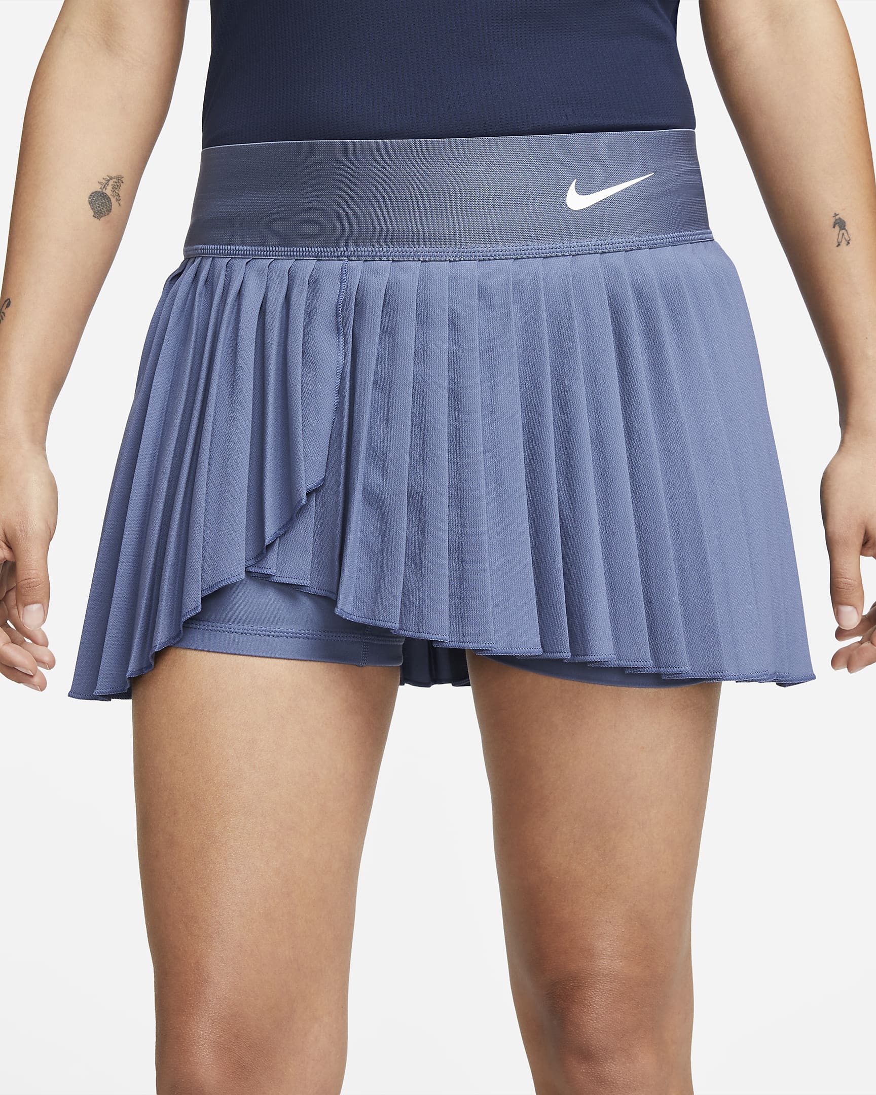 NikeCourt Dri FIT Advantage Women #39 s Pleated Tennis Skirt Nike PT