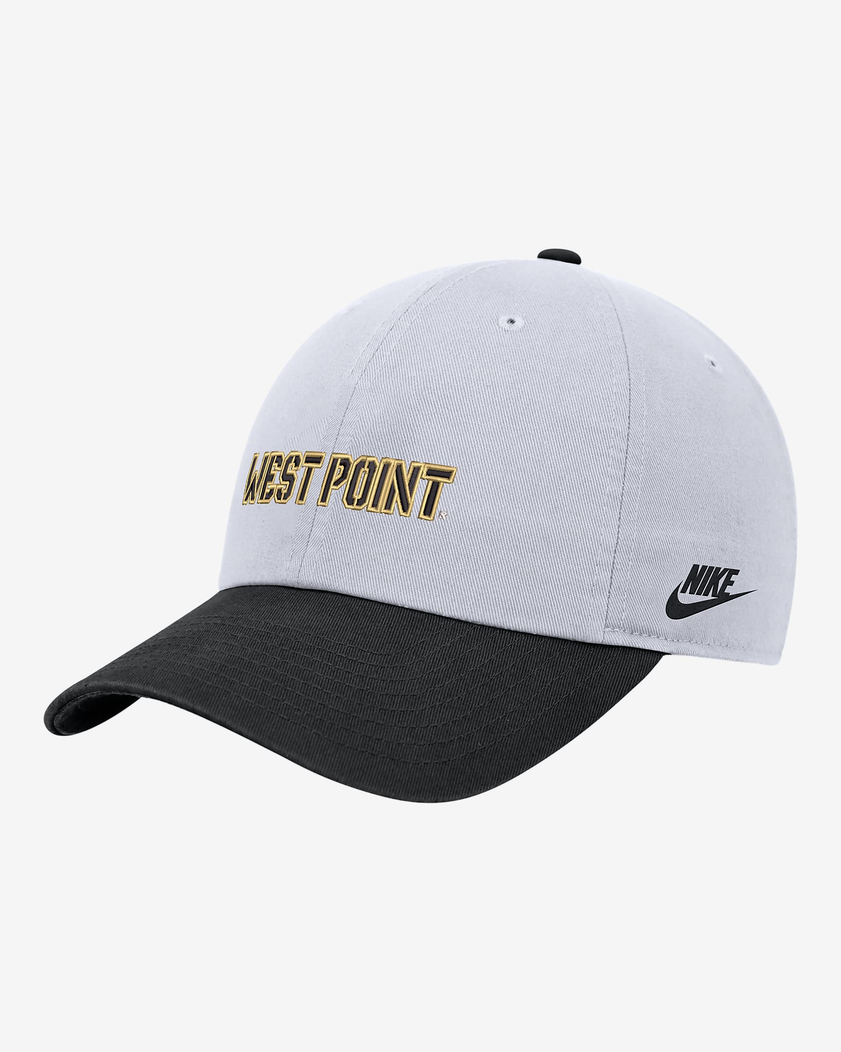 Army Nike College Campus Cap - White