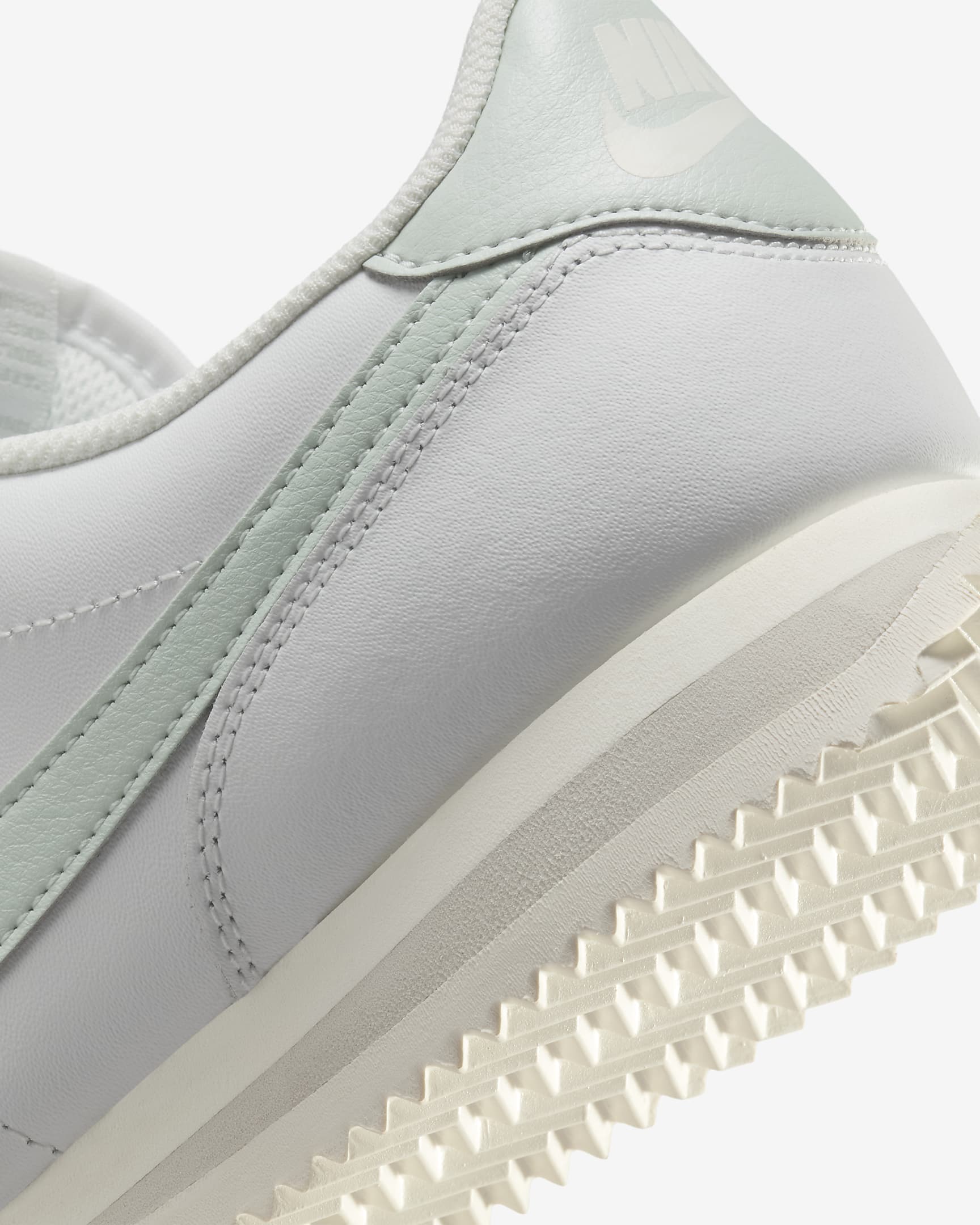 Nike Cortez Leather Women's Shoes - Summit White/Sail/Light Bone/Light Silver