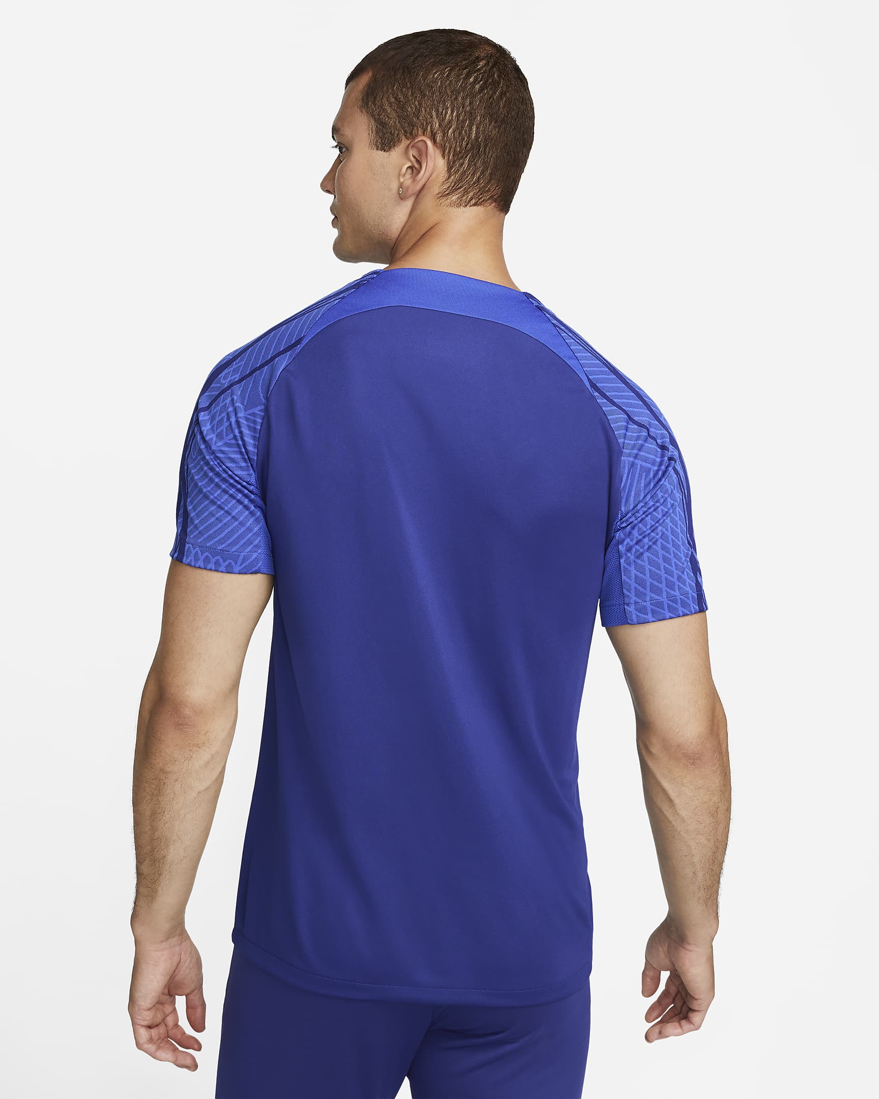 Netherlands Strike Men's Nike DriFIT ShortSleeve Soccer Top.