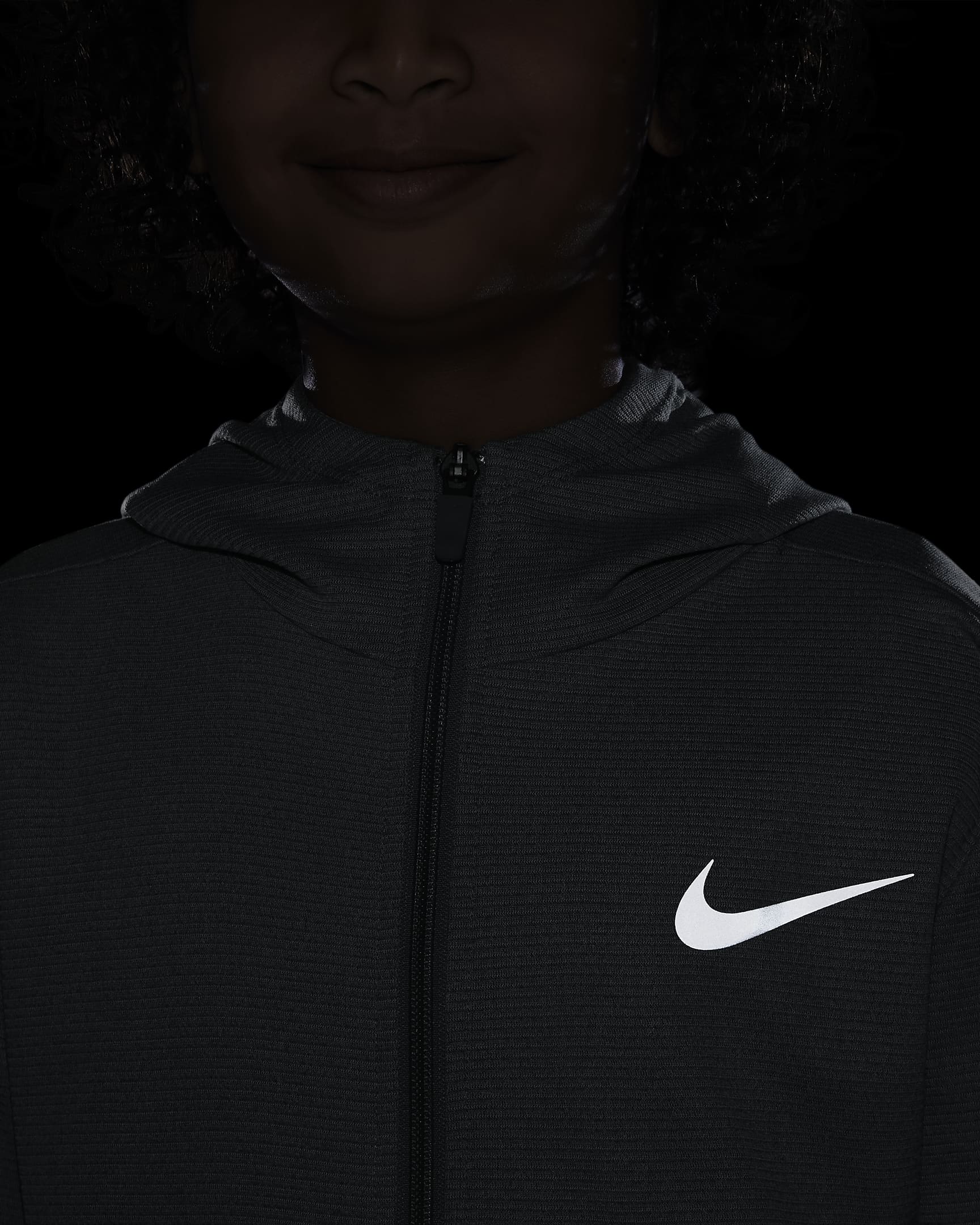 Nike Older Kids' (Boys') Full-Zip Training Hoodie. Nike LU