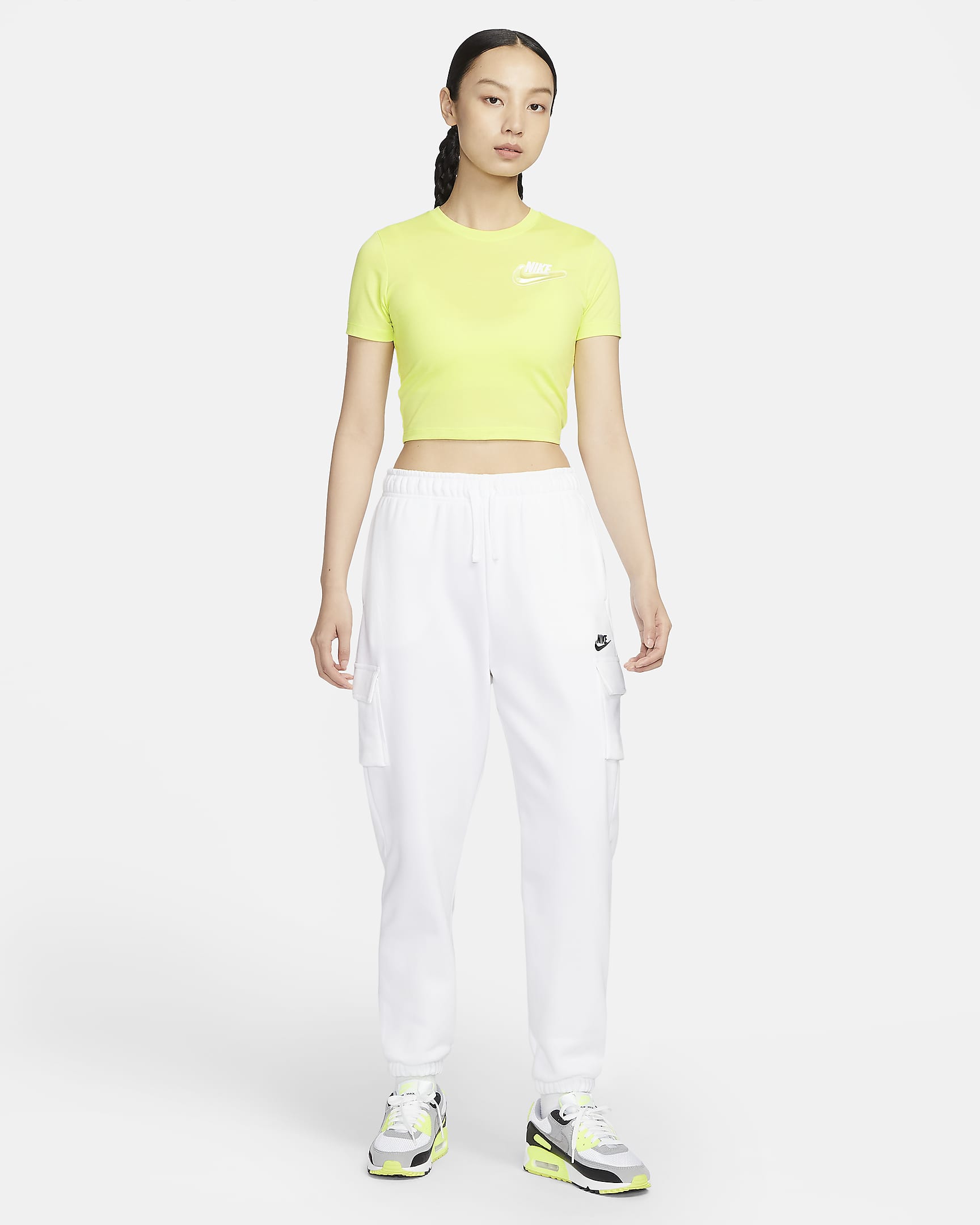 Nike Sportswear Women's Slim Crop T-Shirt. Nike IN