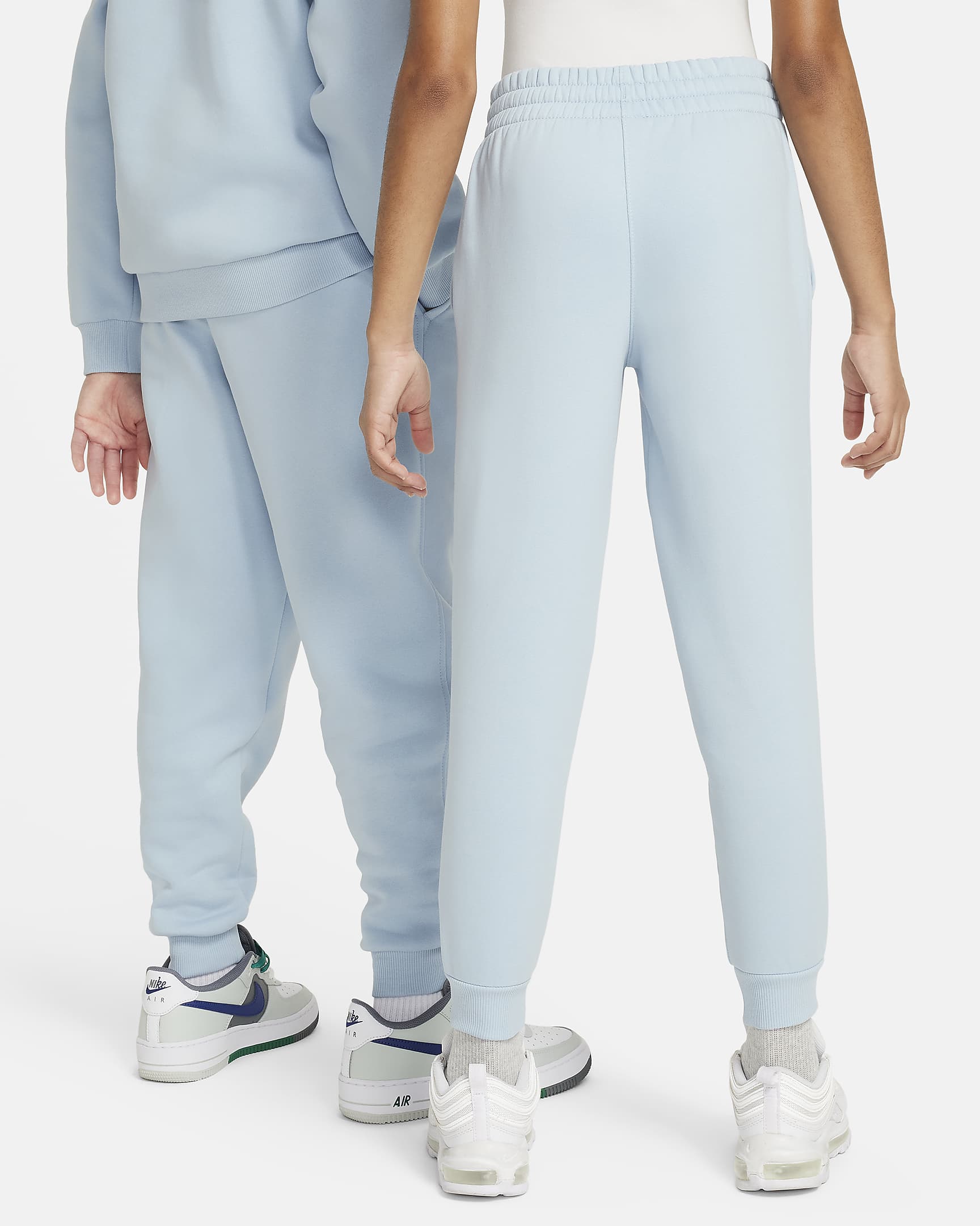 Nike Sportswear Club Fleece Jogger für ältere Kinder - Light Armory Blue/Weiß