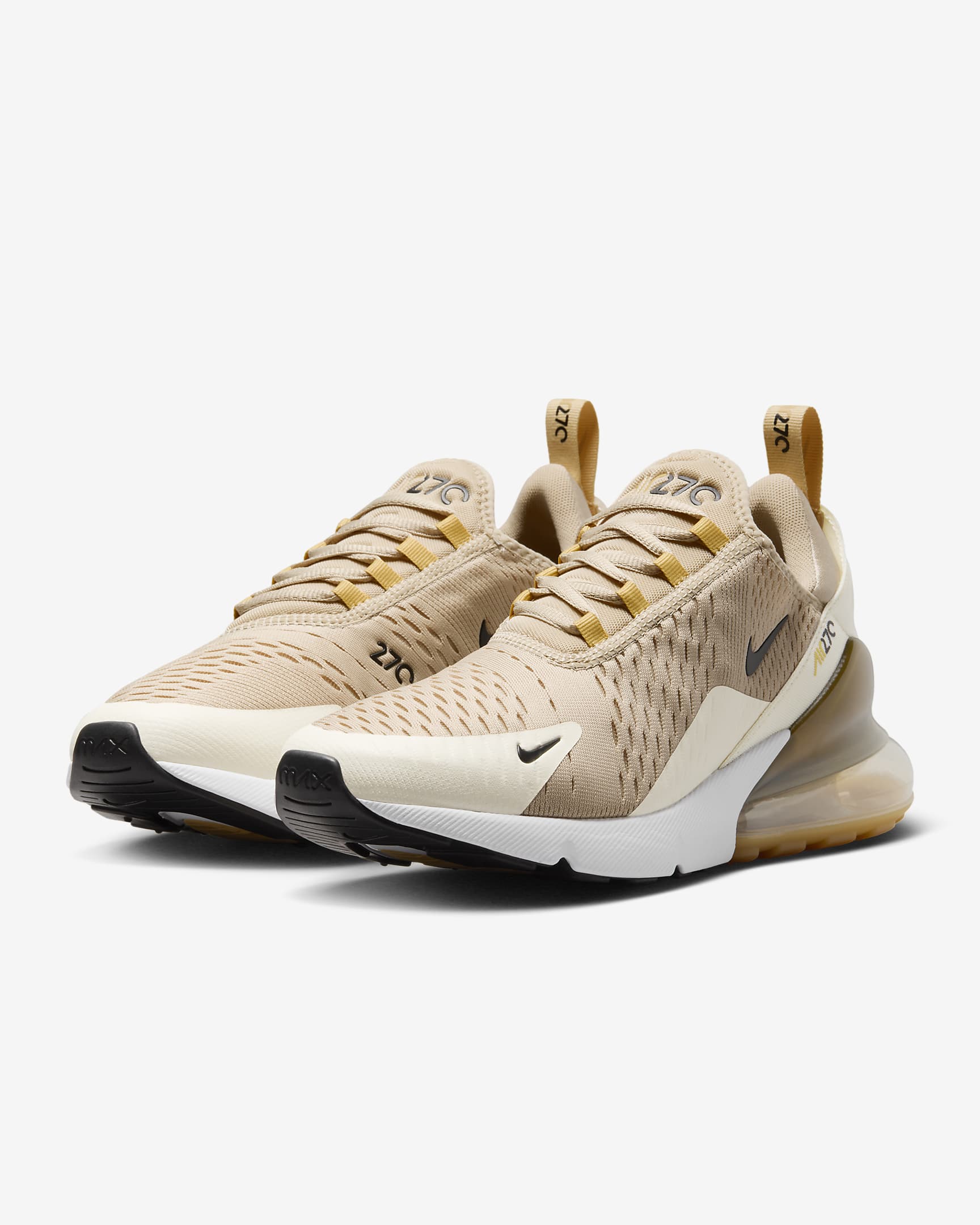 Nike Air Max 270 Women's Shoes - Team Gold/Saturn Gold/Metallic Gold/Black