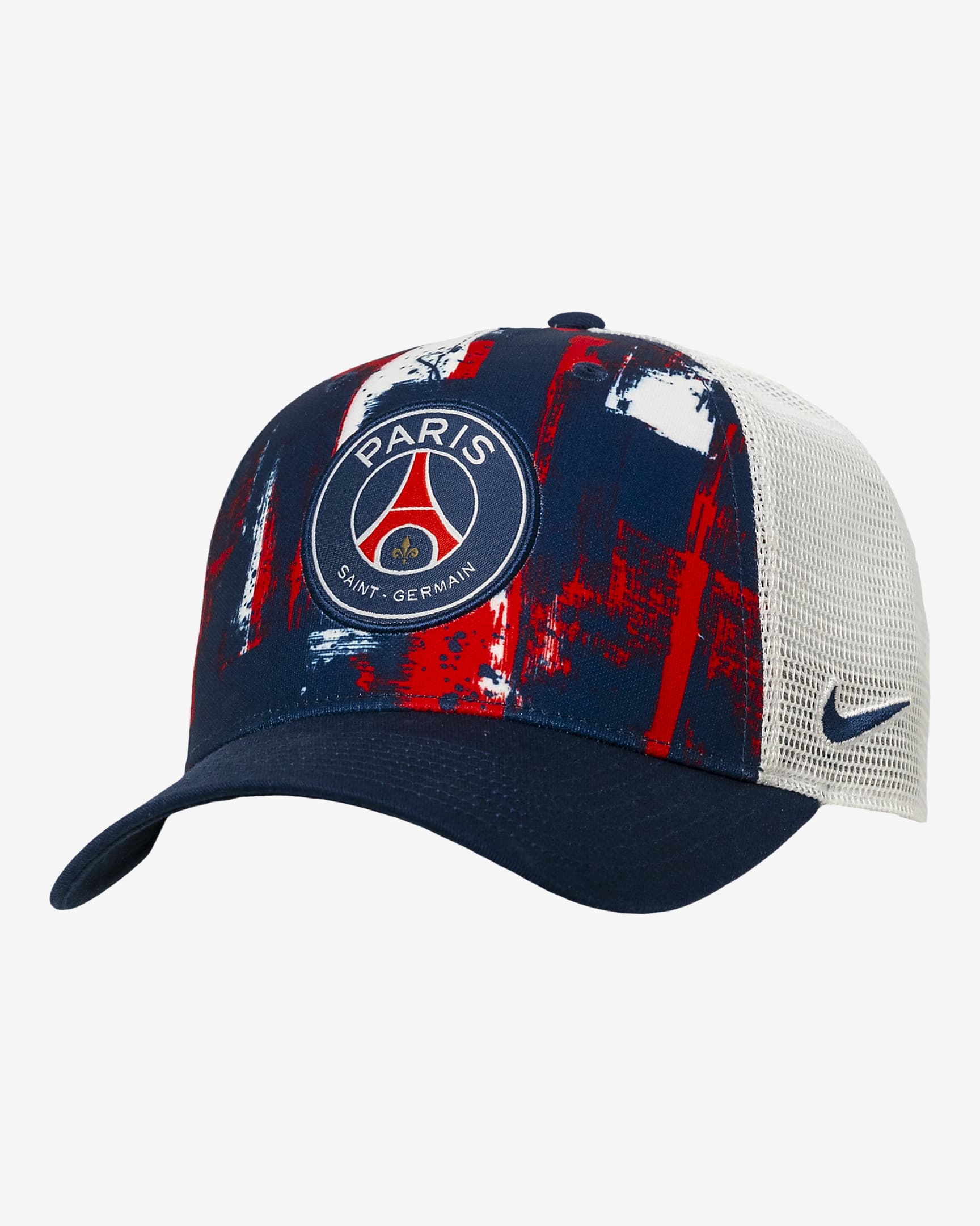 Paris Saint-Germain Nike Soccer Trucker Cap - Navy