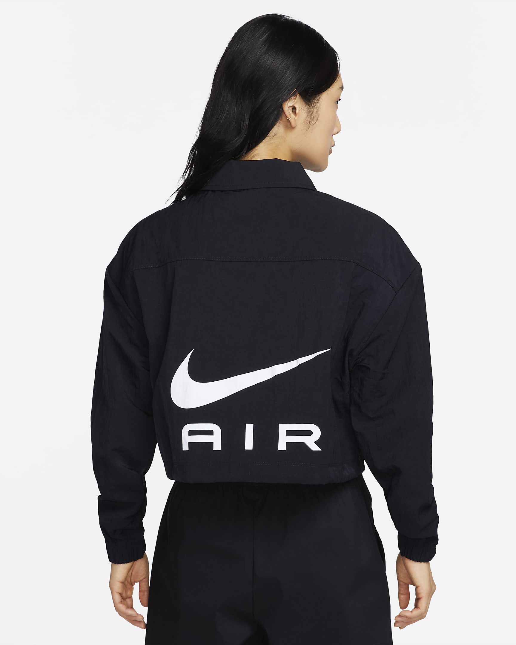Nike Air Women's Modest Cropped Woven Jacket. Nike VN