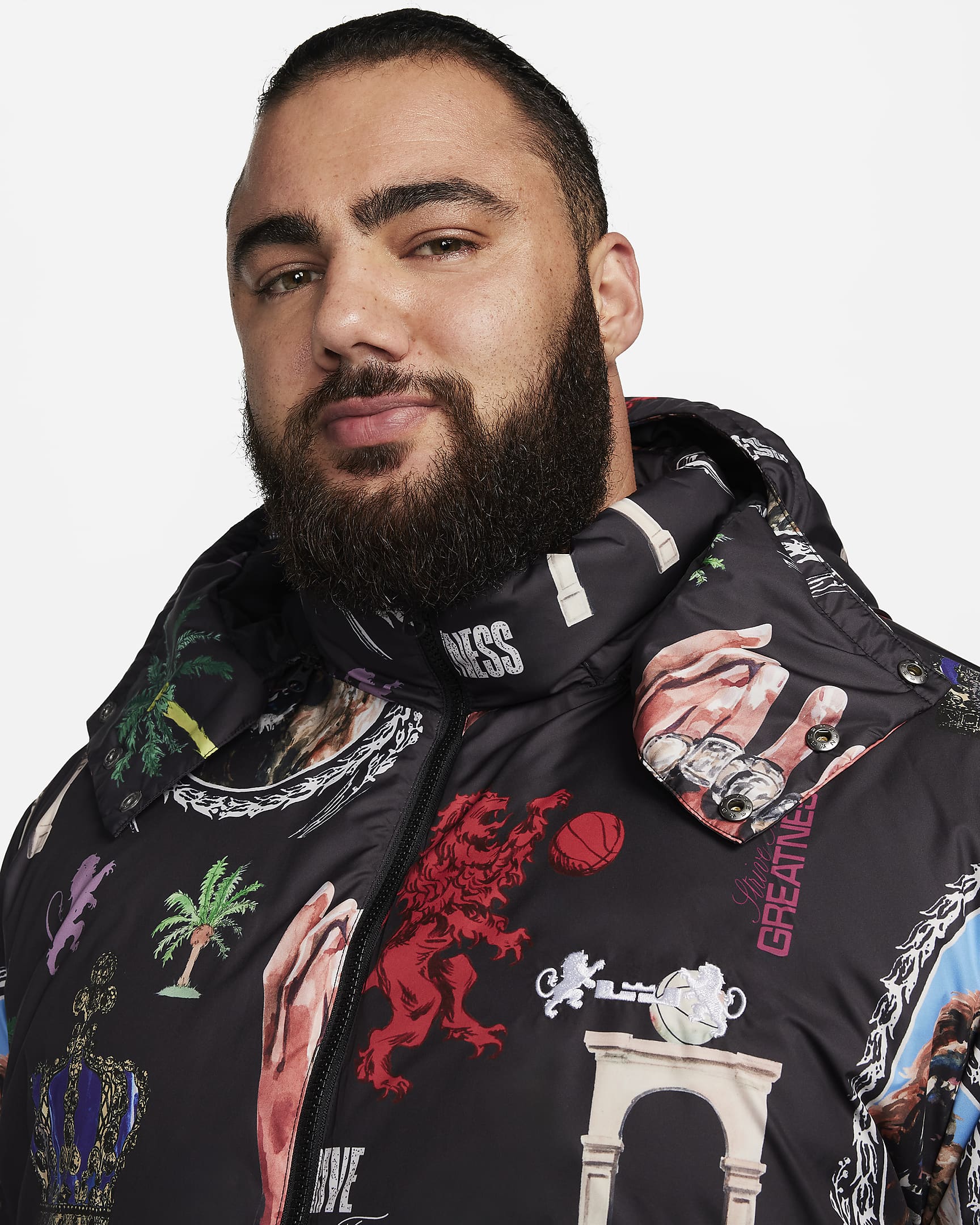 LeBron Men's Nike ThermaFIT Down Jacket. Nike UK