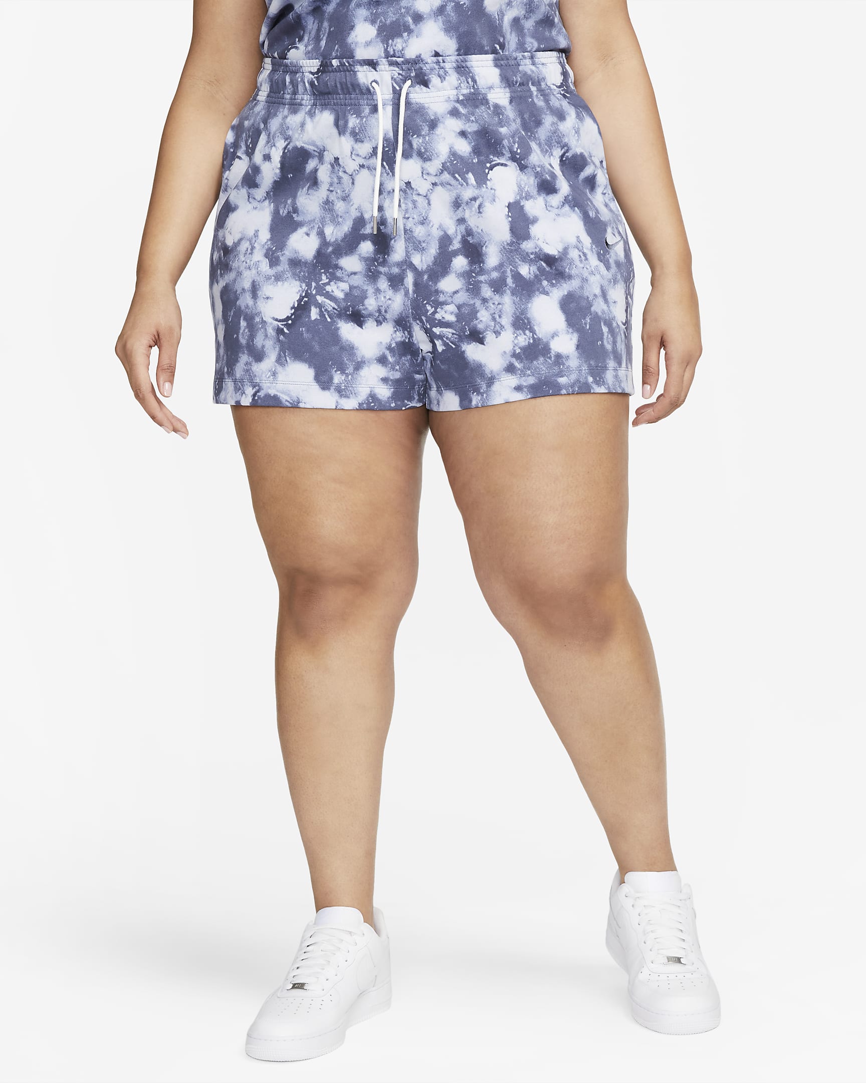 Nike Sportswear Women's Jersey WaveDye Shorts (Plus Size). Nike ZA