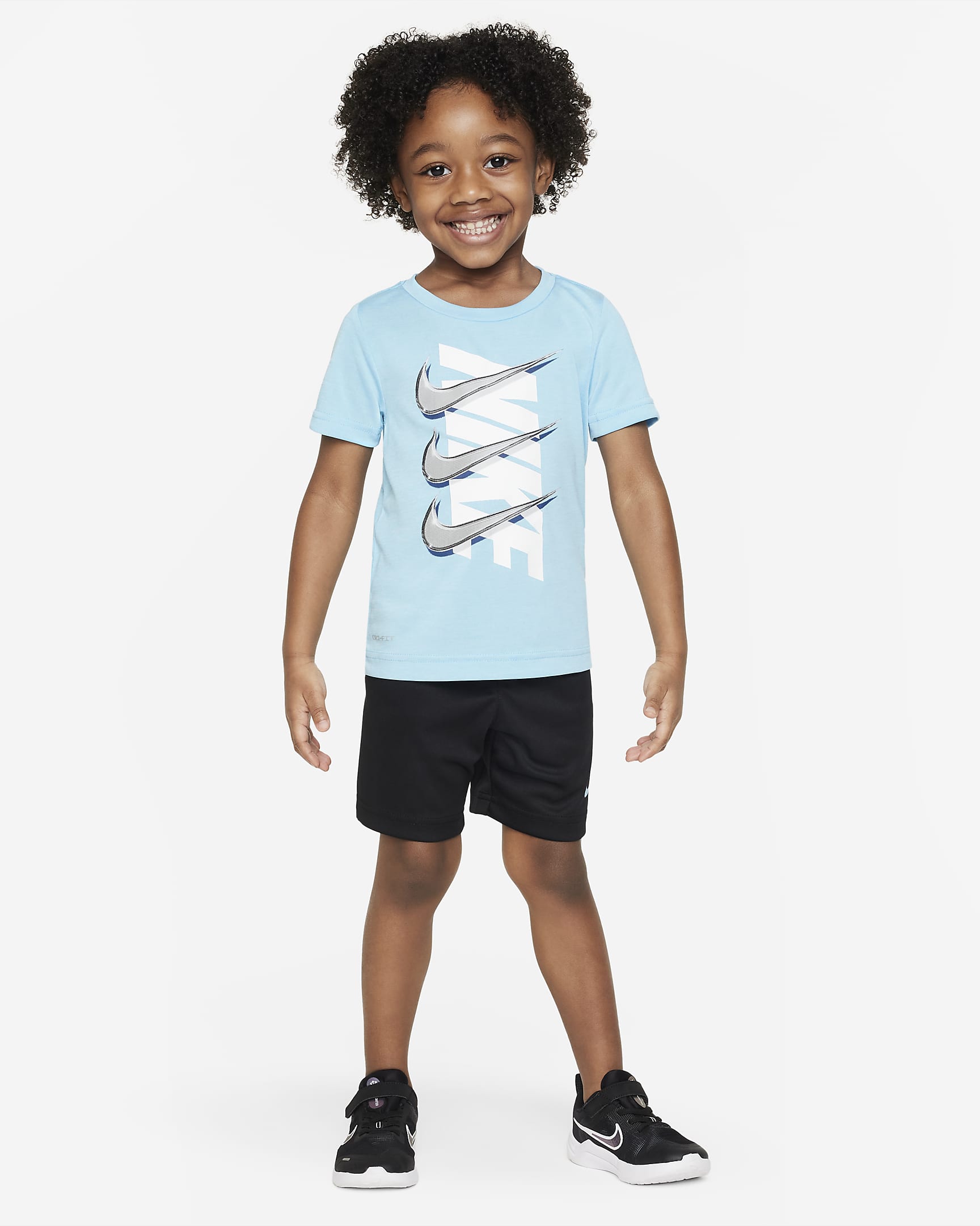 Nike Dropset Shorts Set Toddler 2-Piece Dri-FIT Set. Nike.com