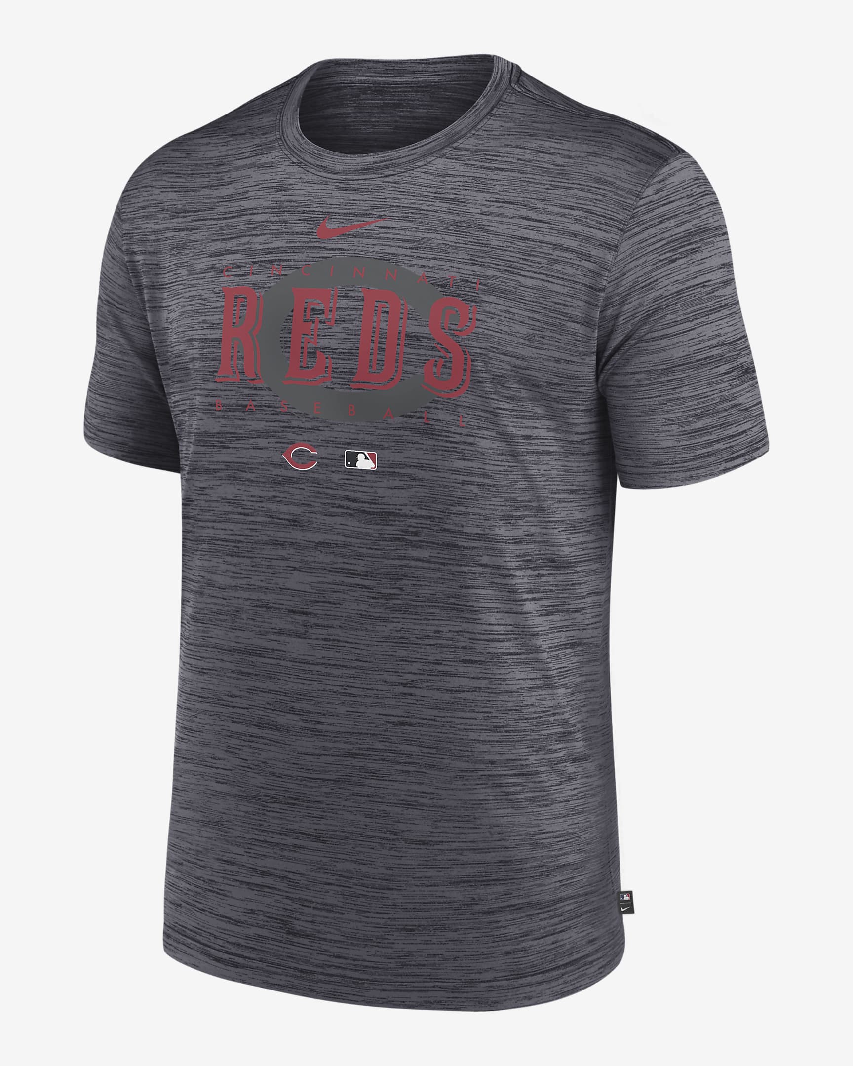 Nike Dri-FIT Velocity Practice (MLB Cincinnati Reds) Men's T-Shirt ...