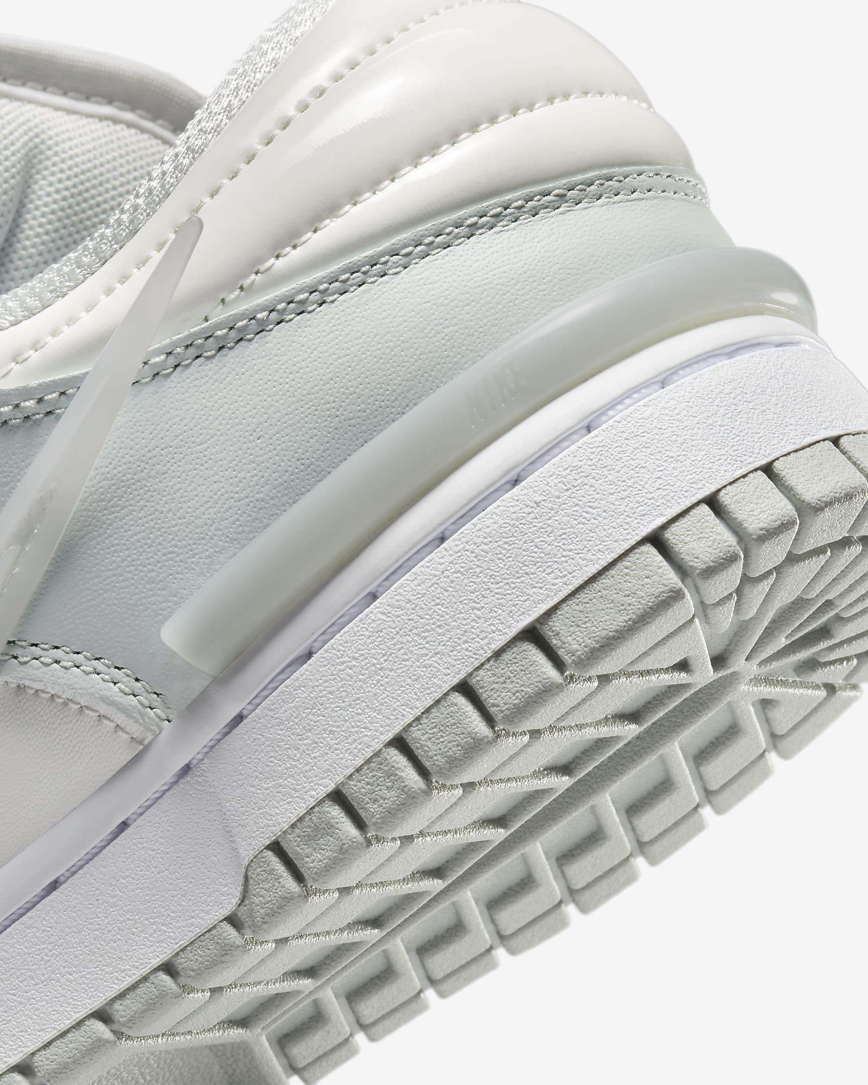 Nike Dunk 低筒 Twist 女鞋 - Light Silver/白色/Sail