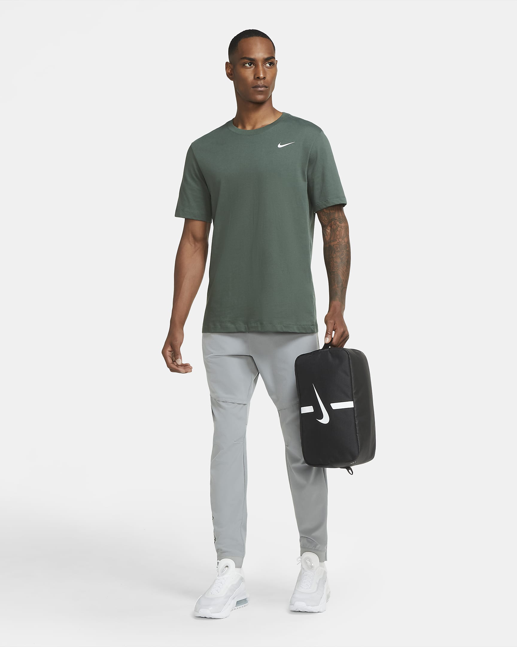 Nike Academy Bolsa para botas de fútbol - Negro/Negro/Blanco