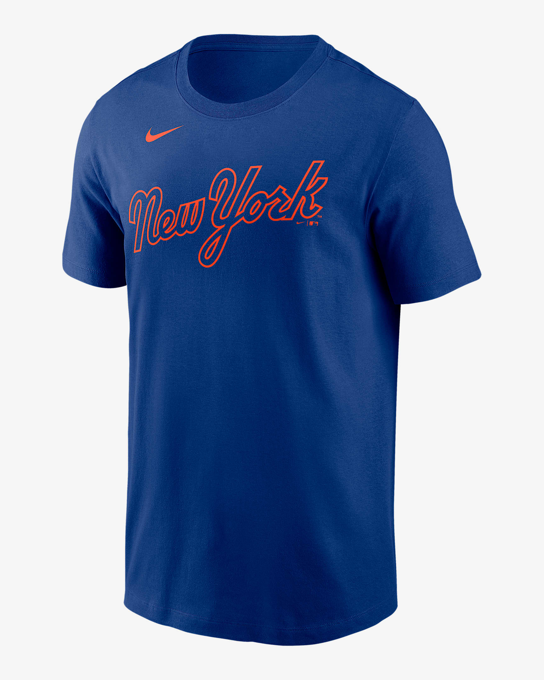 Kodai Senga New York Mets Fuse Men's Nike MLB T-Shirt - Rush Blue