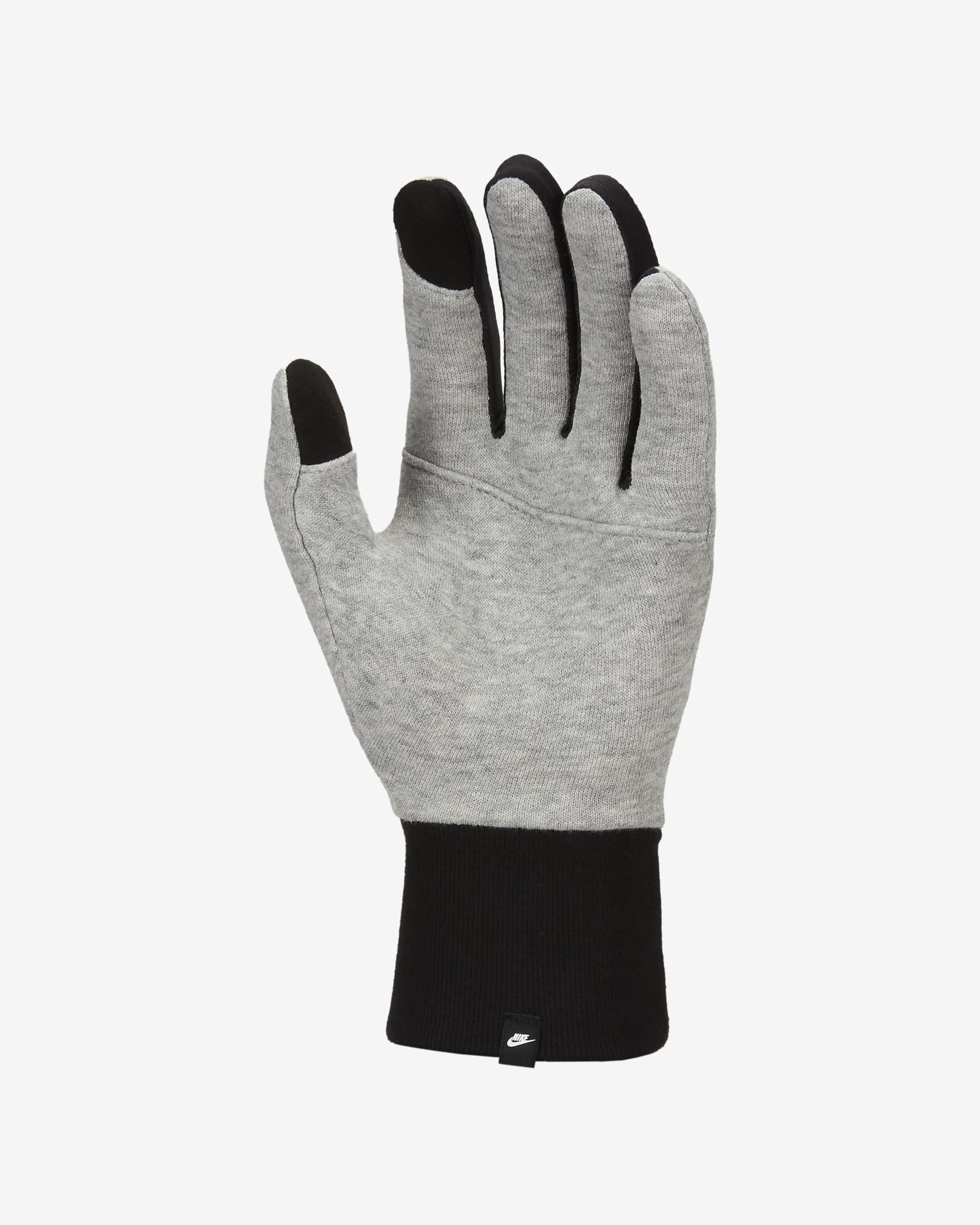 Gants Nike Club Fleece pour Homme - Dark Grey Heather/Noir/Noir