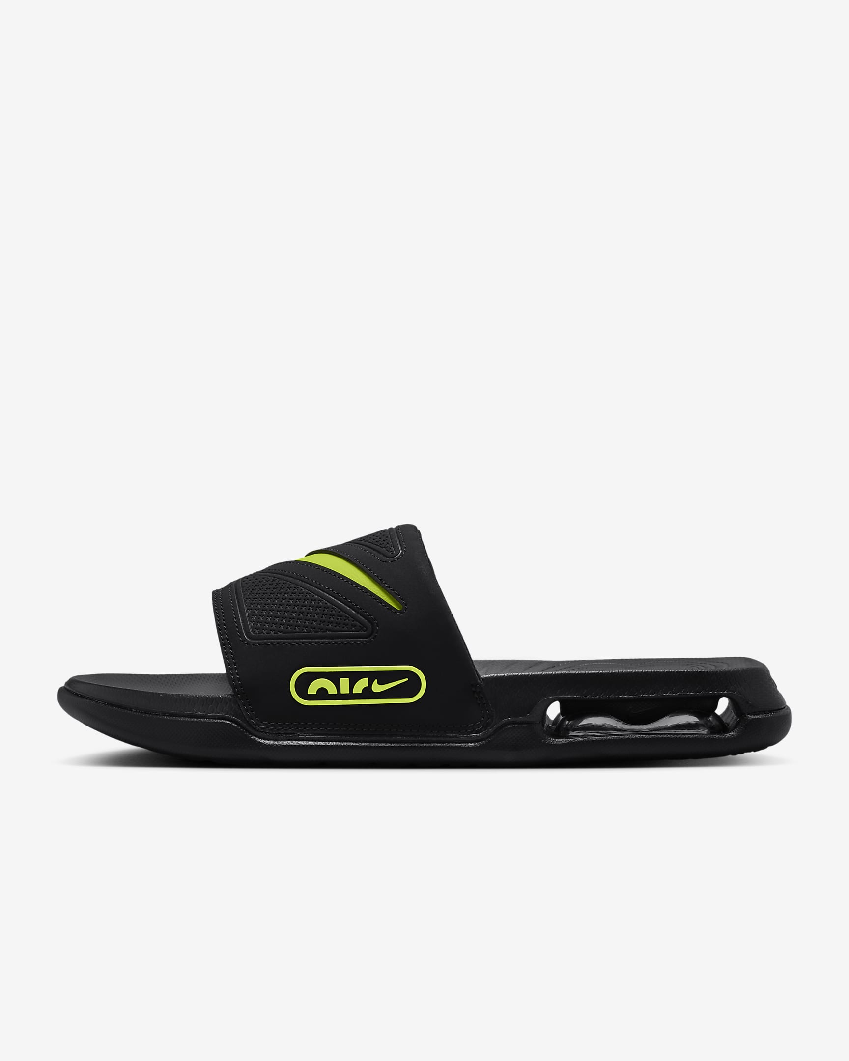 Nike Air Max Cirro Men's Slides - Black/Black/Cyber