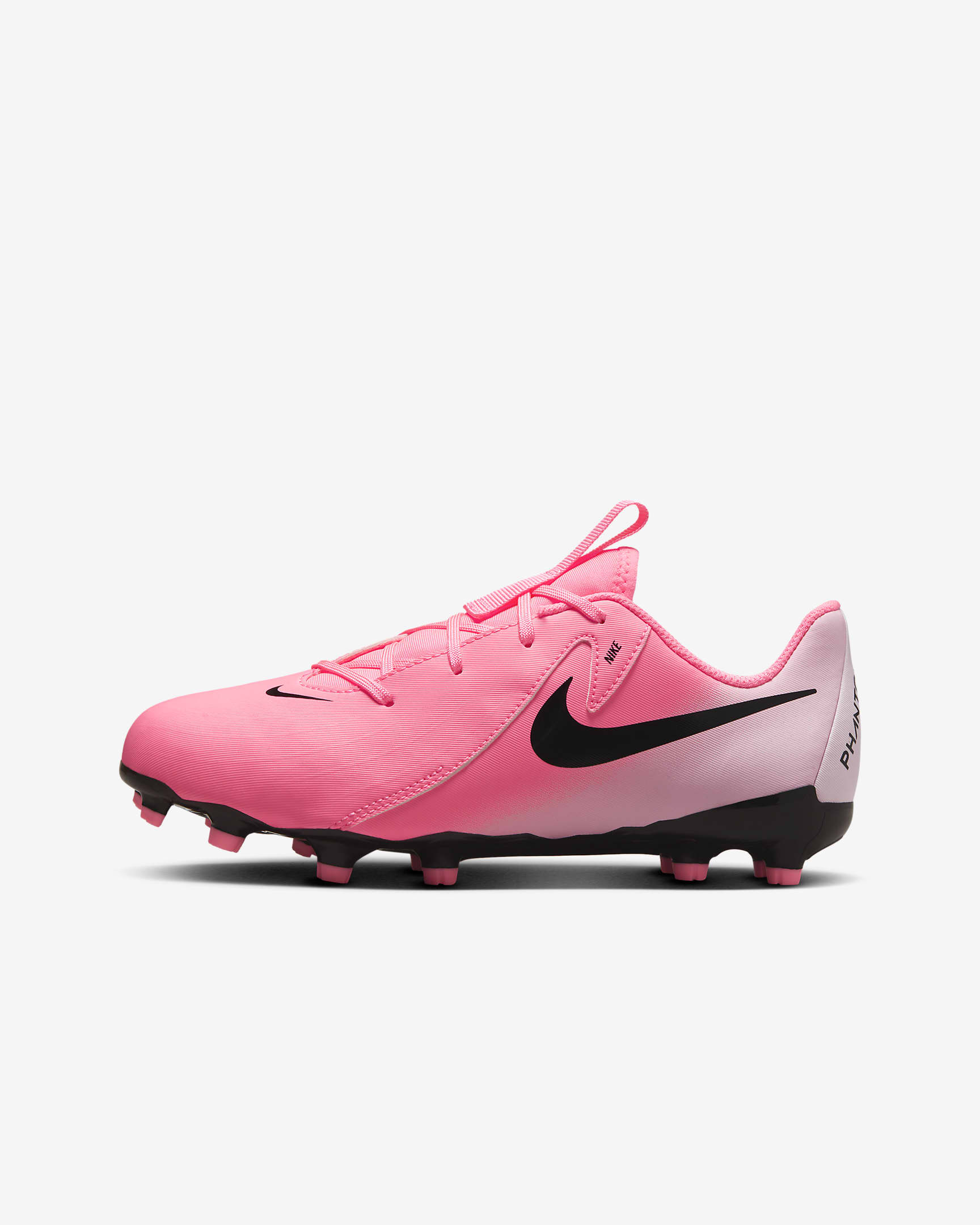 Scarpa da calcio a taglio basso MG Nike Jr. Phantom GX 2 Academy – Bambino/a | Ragazzo/a - Sunset Pulse/Nero