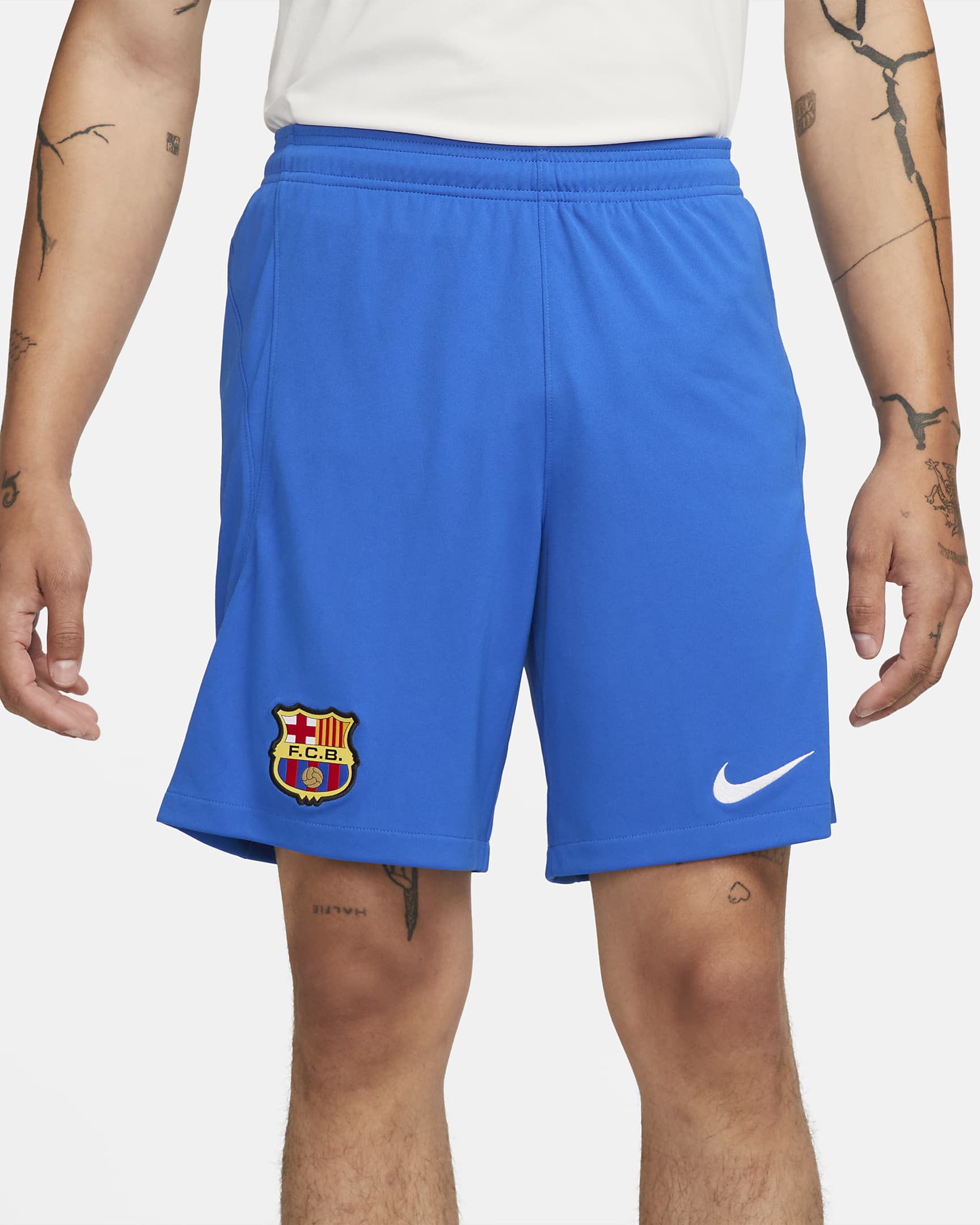 F.C. Barcelona 2023/24 Stadium Away Men's Nike Dri-FIT Football Shorts ...