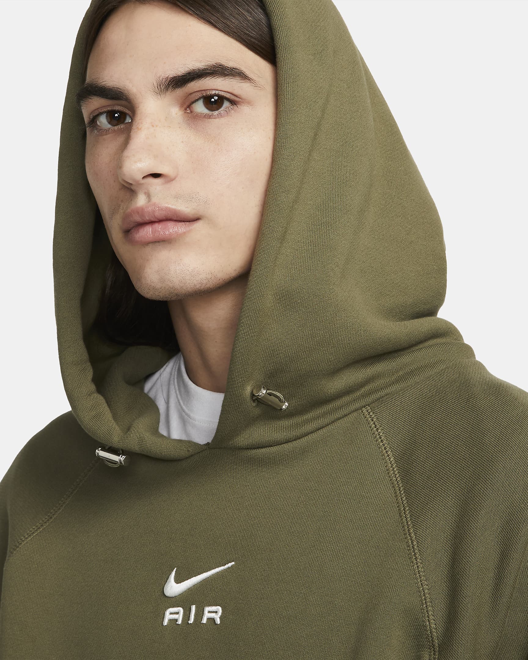 Nike Sportswear Air Men's French Terry Pullover Hoodie. Nike CA