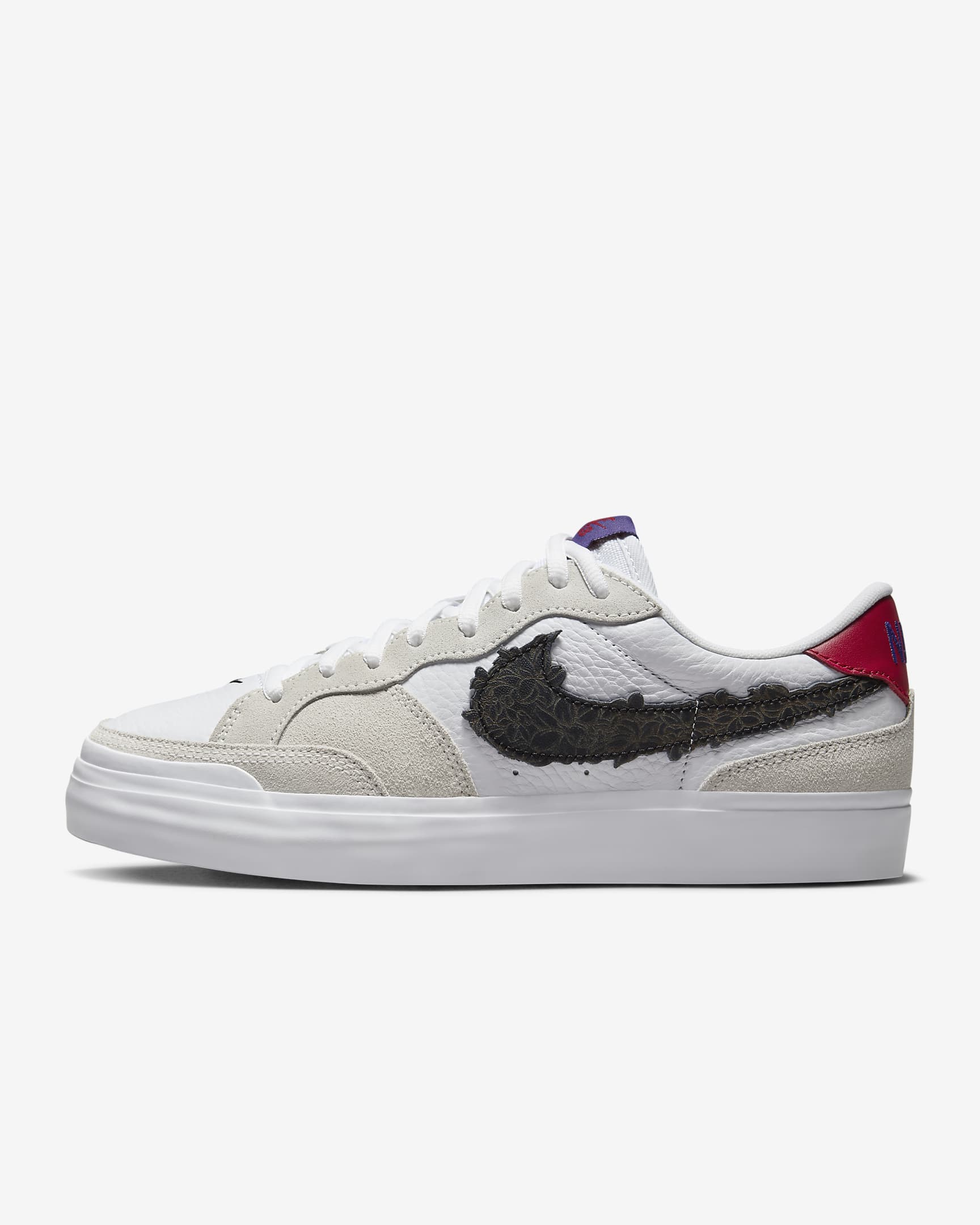 Sapatilhas de skateboard Nike SB Zoom Pogo Plus - Sail/Branco/Vermelho Gym/Preto