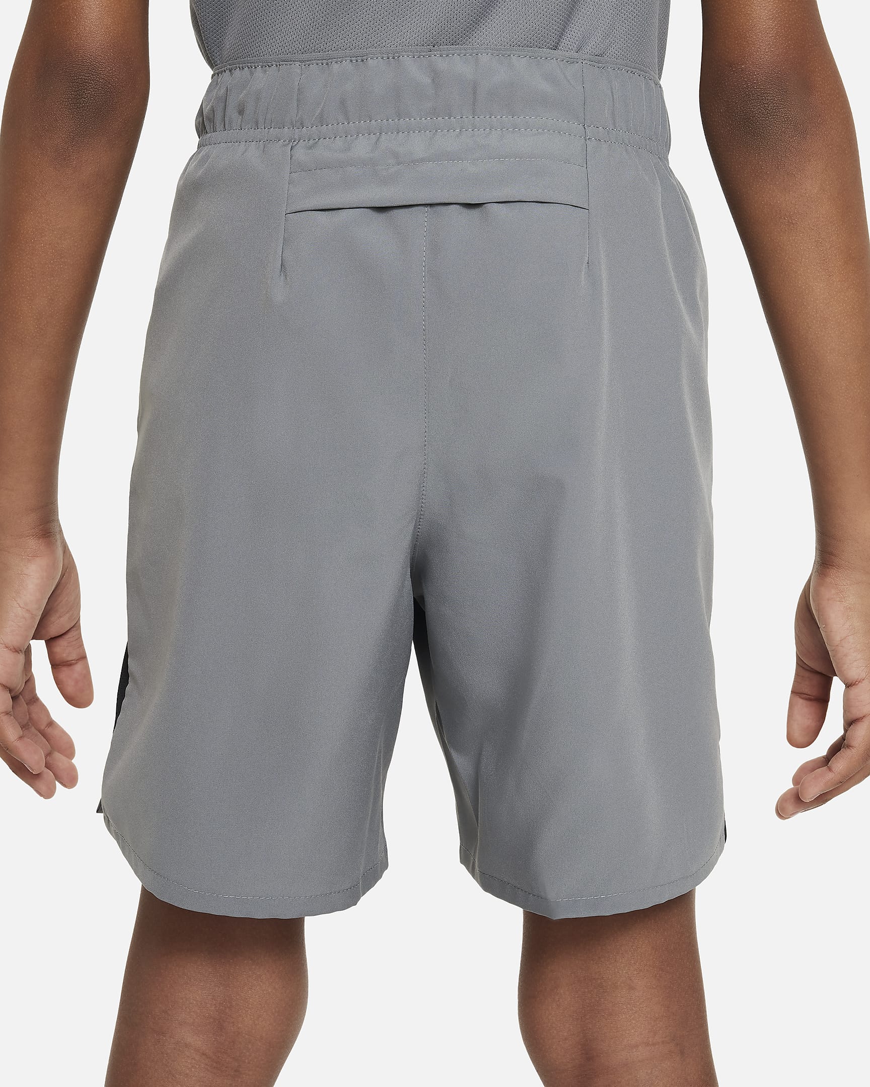 Shorts de entrenamiento para niño talla grande Nike Dri-FIT Challenger - Gris humo/Negro