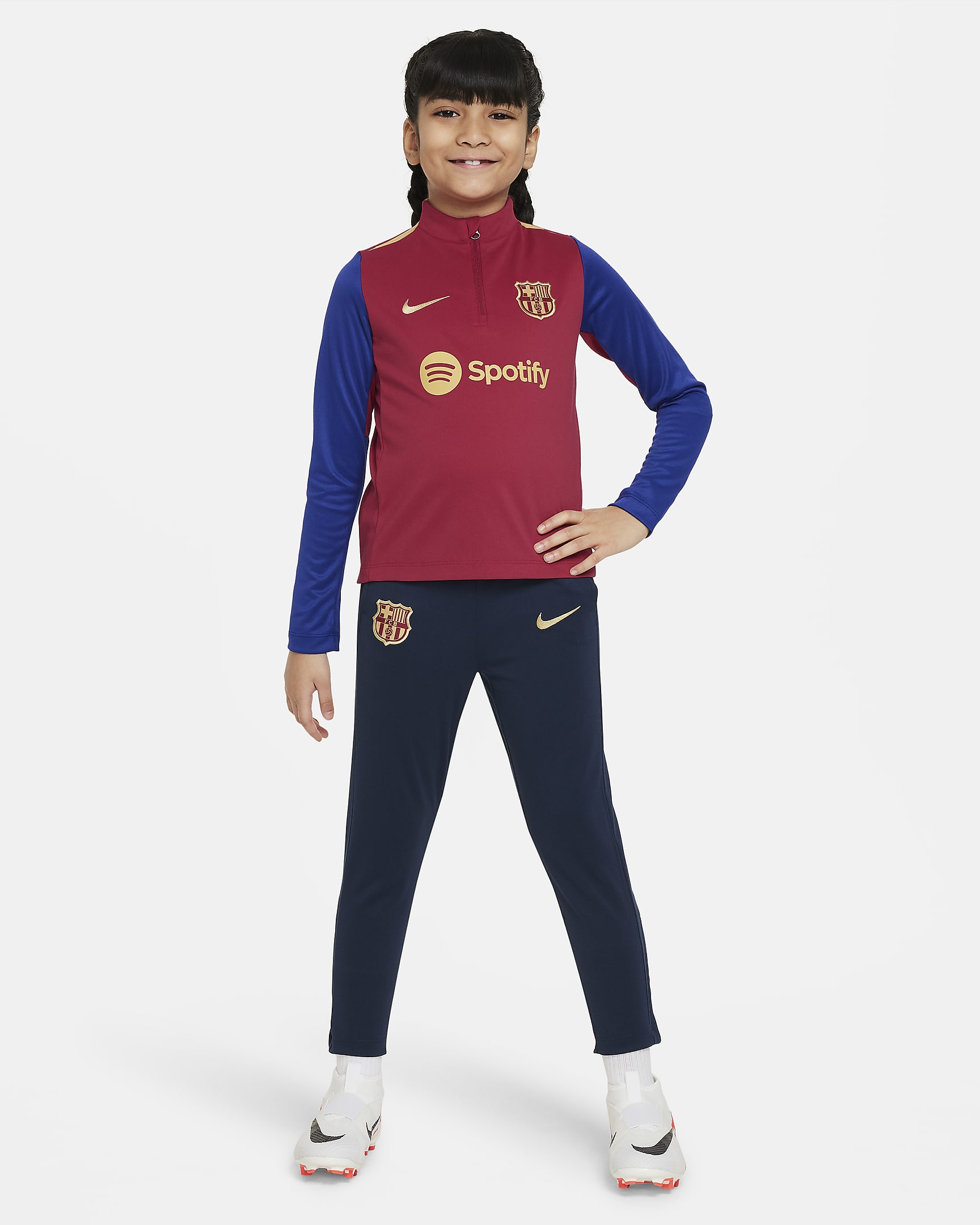 F.C. Barcelona Academy Pro Younger Kids' Nike Dri-FIT Football Drill
