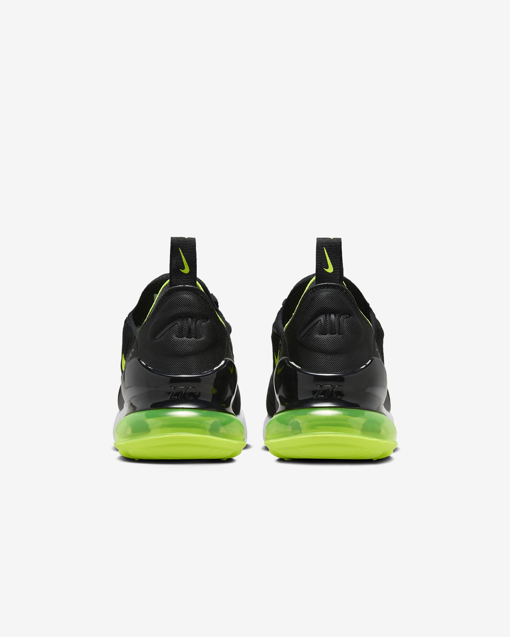 Nike Air Max 270 Older Kids' Shoes - Black/Lightning/White/Volt