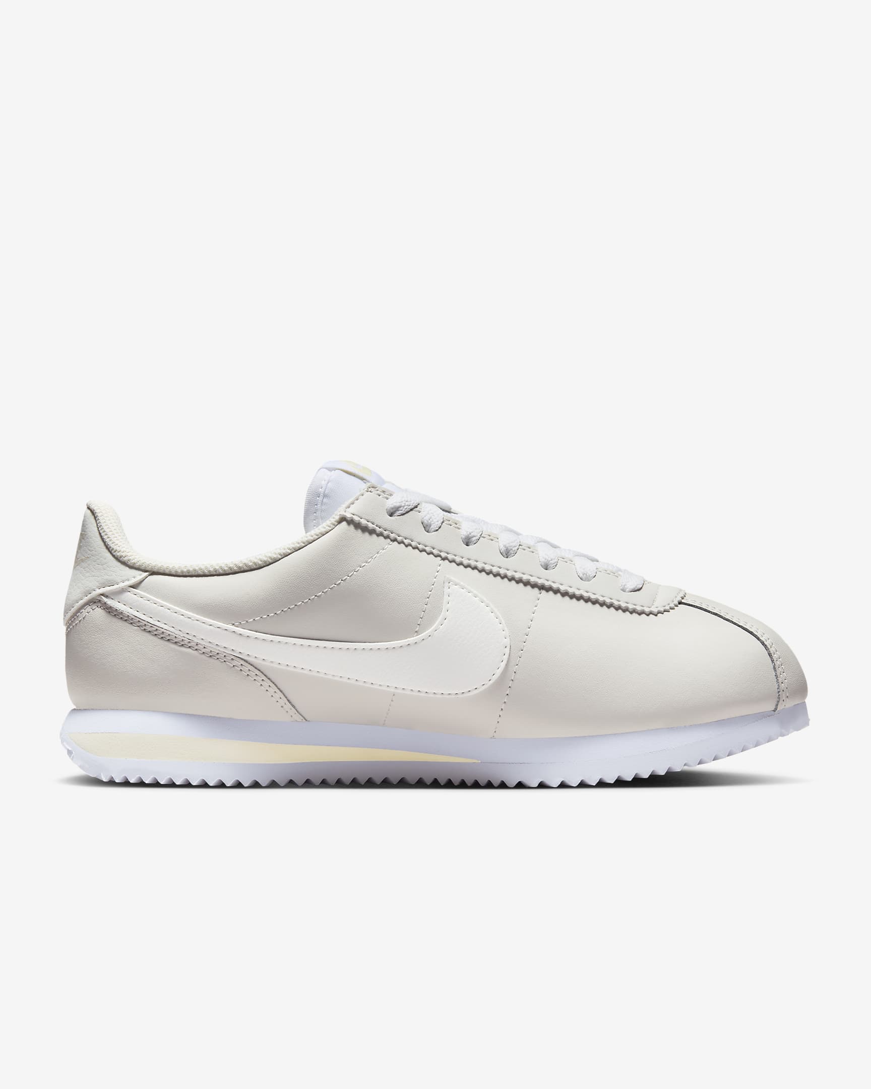 Nike Cortez 皮革女鞋 - Phantom/Coconut Milk/白色/Sail