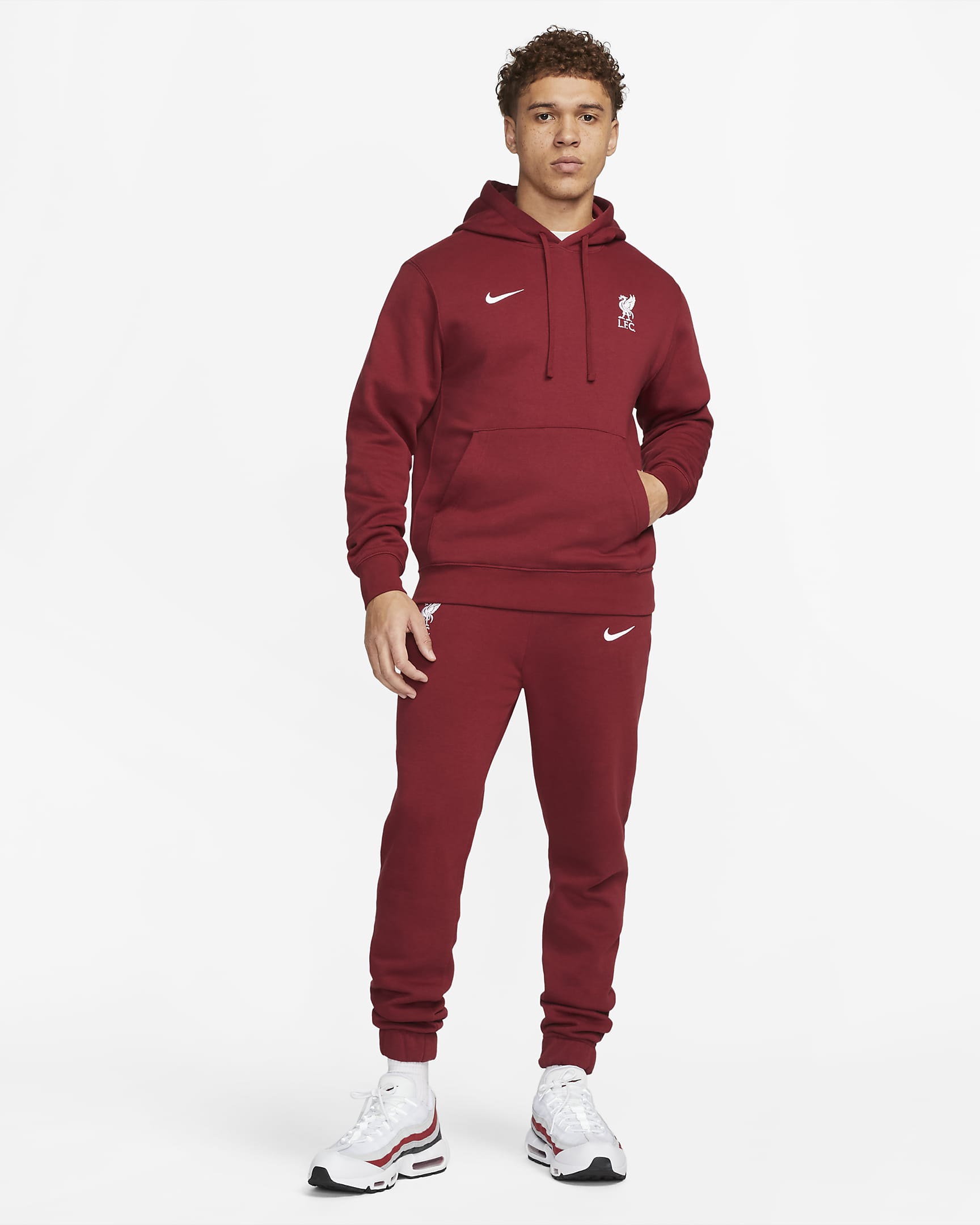 Liverpool Fc Club Fleece Nike Hoodie Für Herren Nike Ch