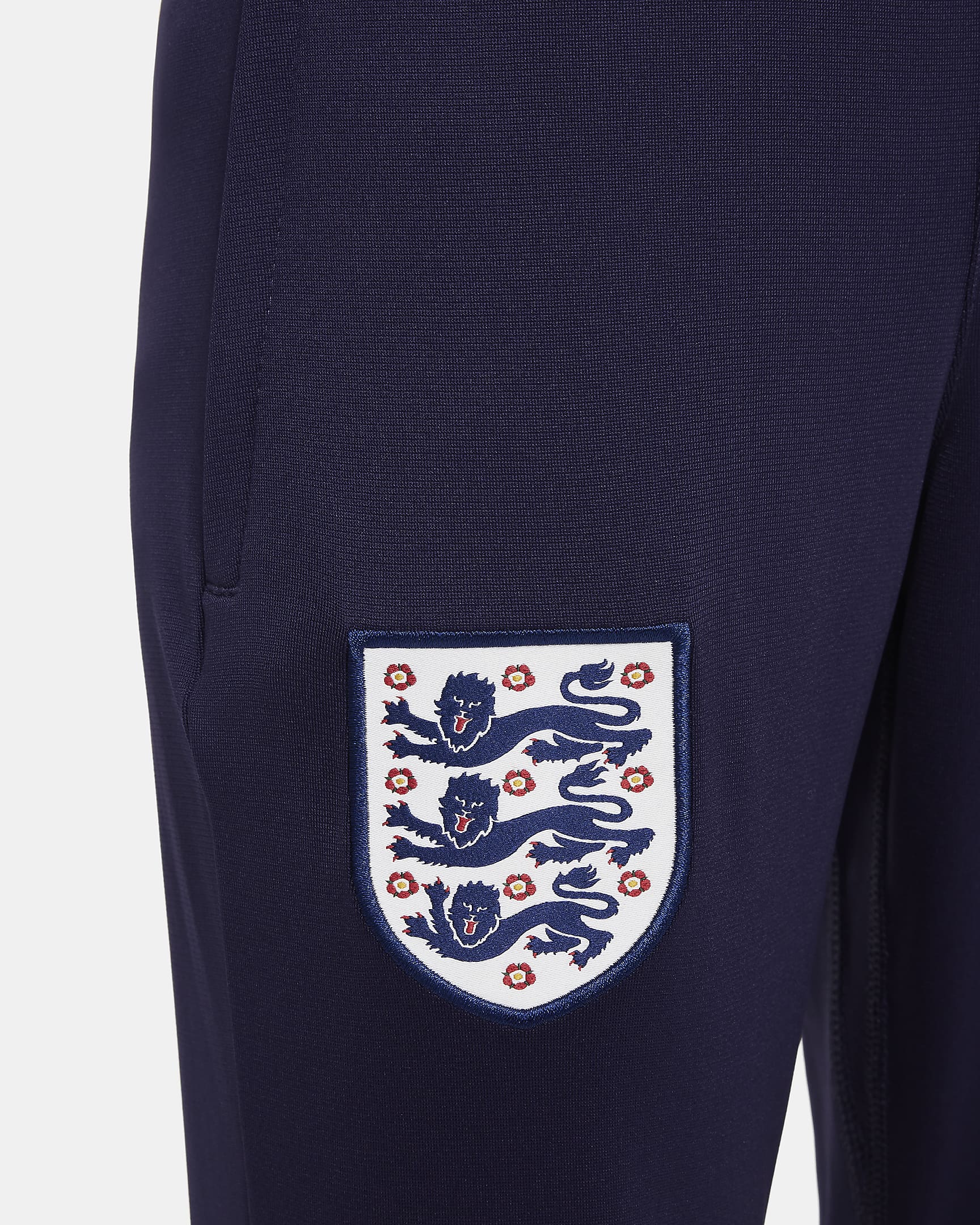 England Strike Nike Dri-FIT strikket fotballtracksuit til store barn - Purple Ink/Rosewood/Hvit