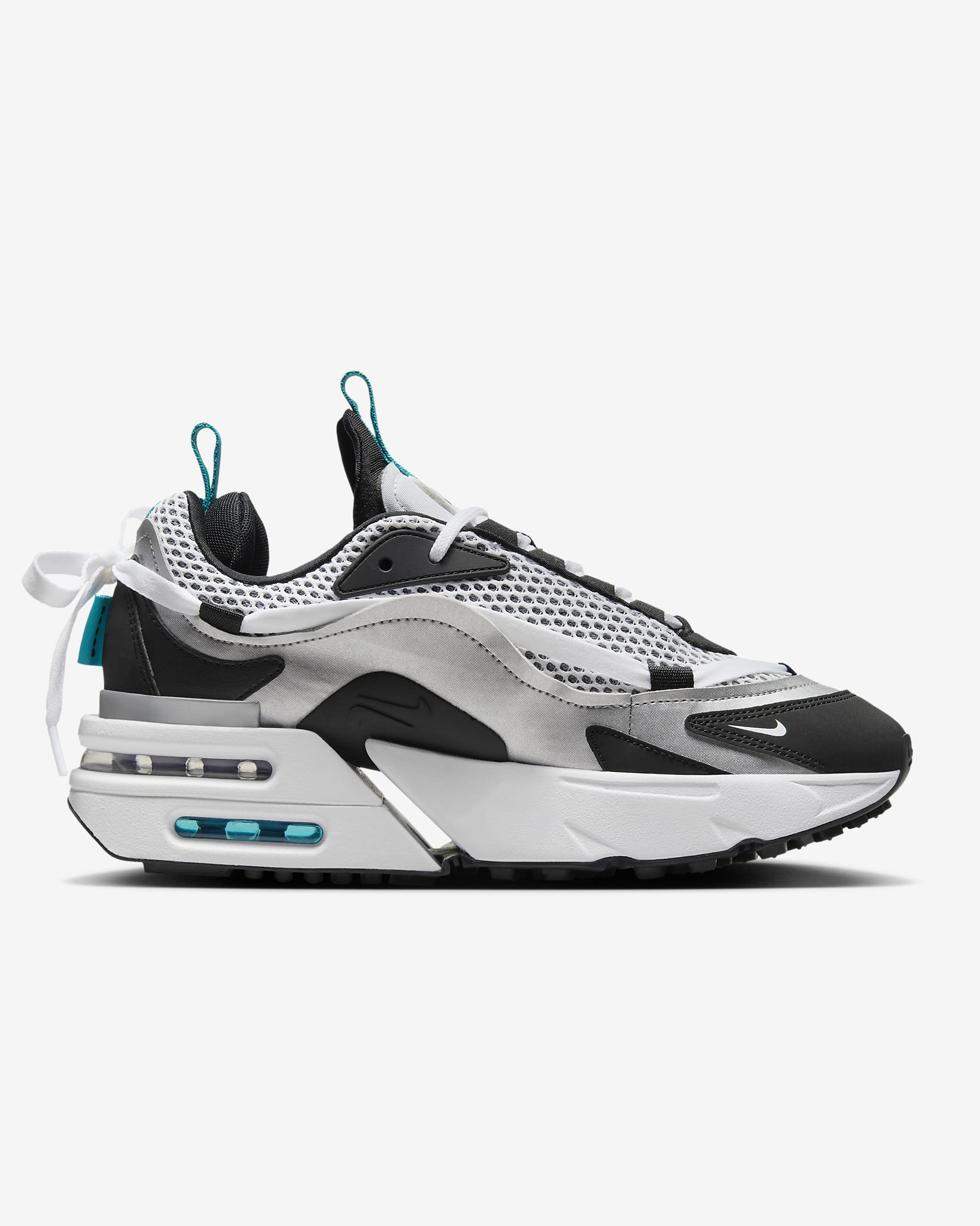 Nike Air Max Furyosa NRG damesko - Hvit/Metallic Silver/Dusty Cactus/Svart