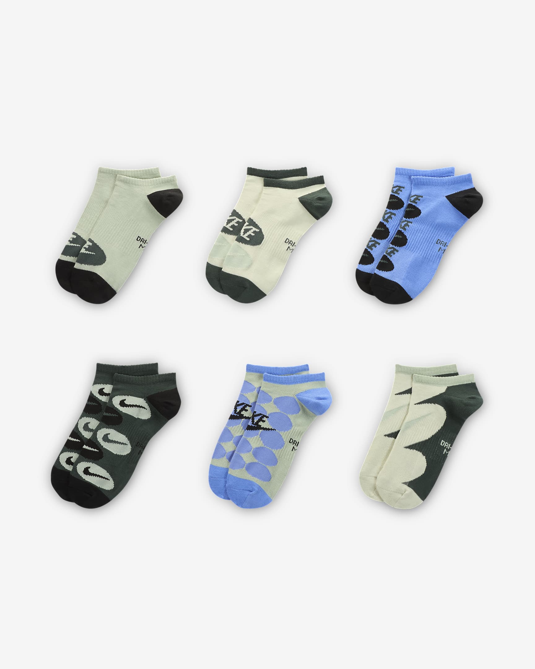 Car Shoe 6 Paia Calzini Invisibili Per Bambini - No‑Show, Multicolore, Cotone, Taglie 6‑8 A 4‑7 Scarpe Bimbo - Foto 8