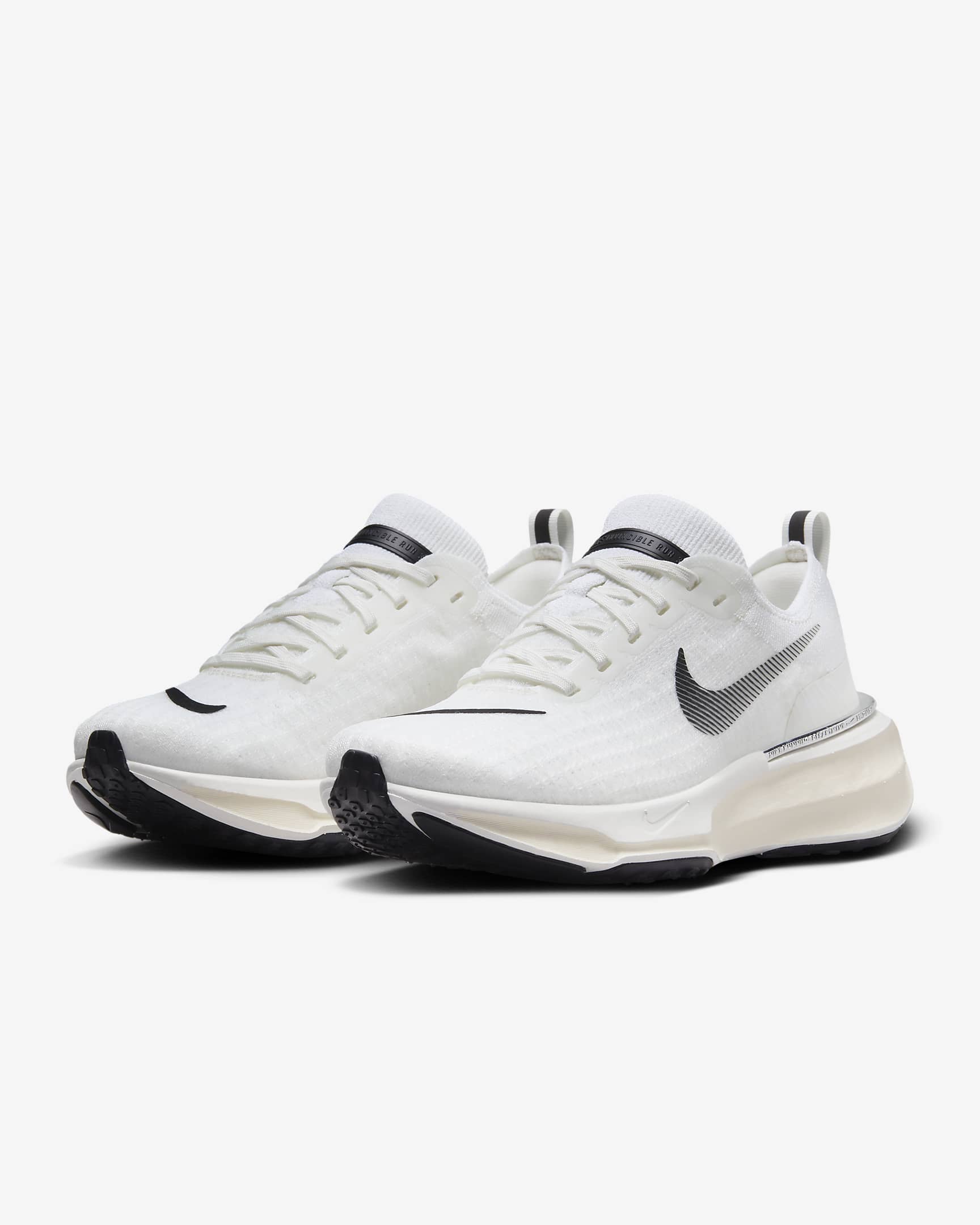 Nike Invincible 3 Women's Road Running Shoes (Extra Wide) - Summit White/Sail/Coconut Milk/Black