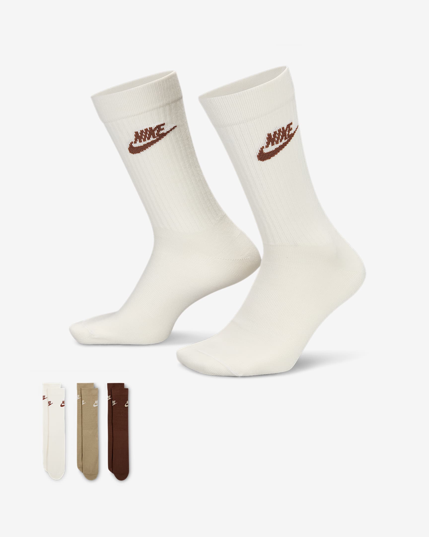 Nike Sportswear Everyday Essential sokker (3 par) - Flerfarget