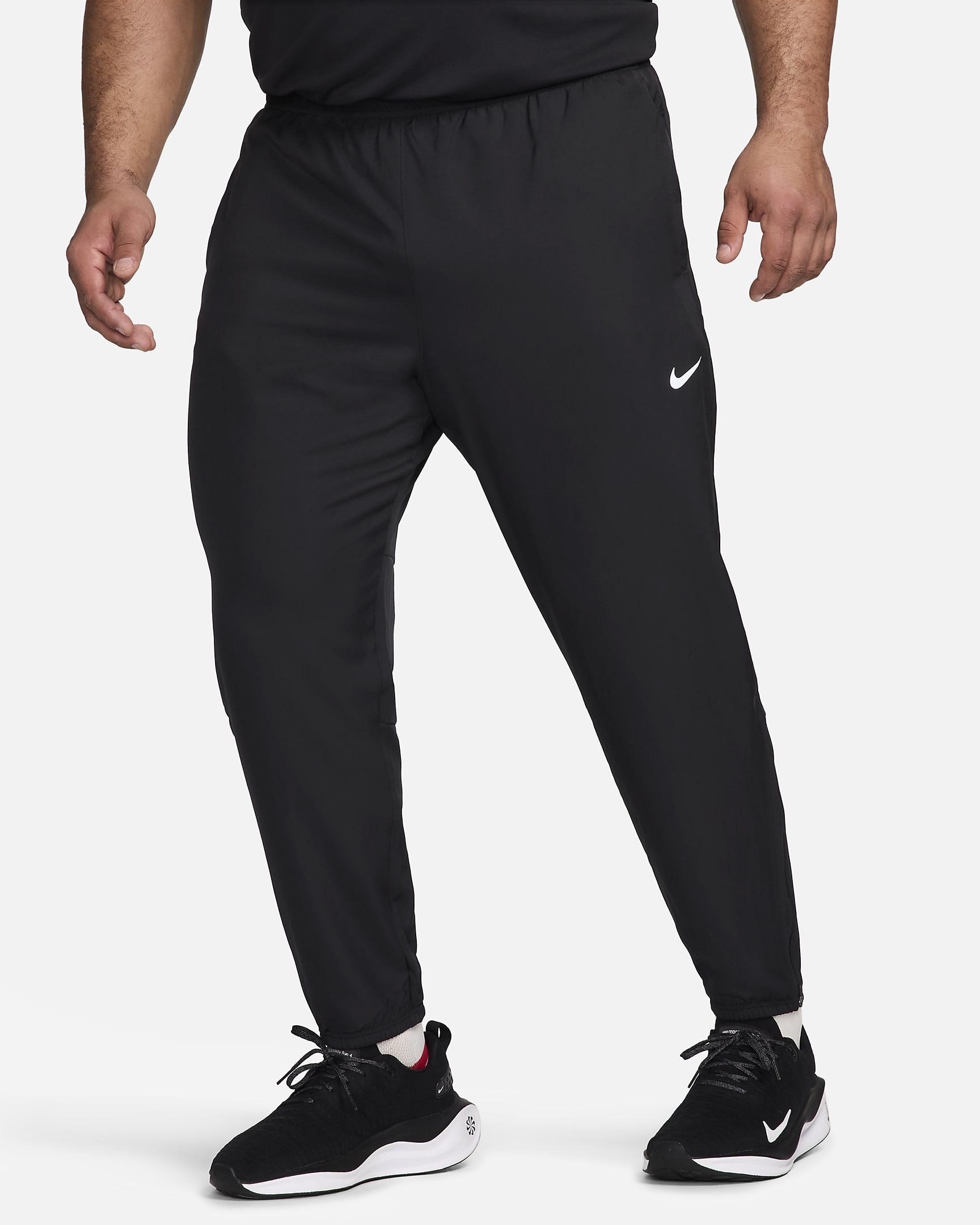 Nike Challenger Dri-FIT geweven hardloopbroek voor heren - Zwart/Zwart