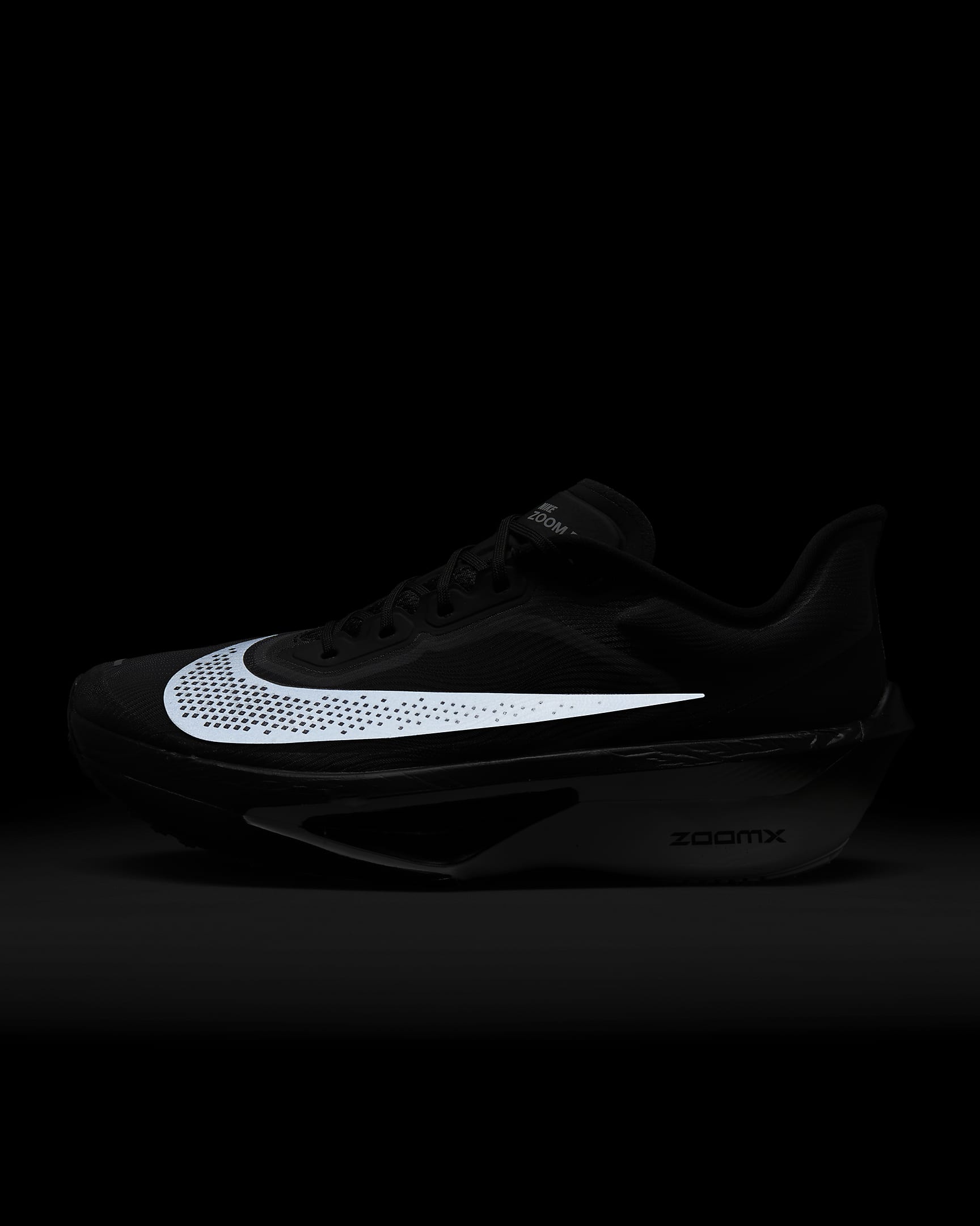 Nike Zoom Fly 6 Men's Road Running Shoes - Black/Light Smoke Grey/White