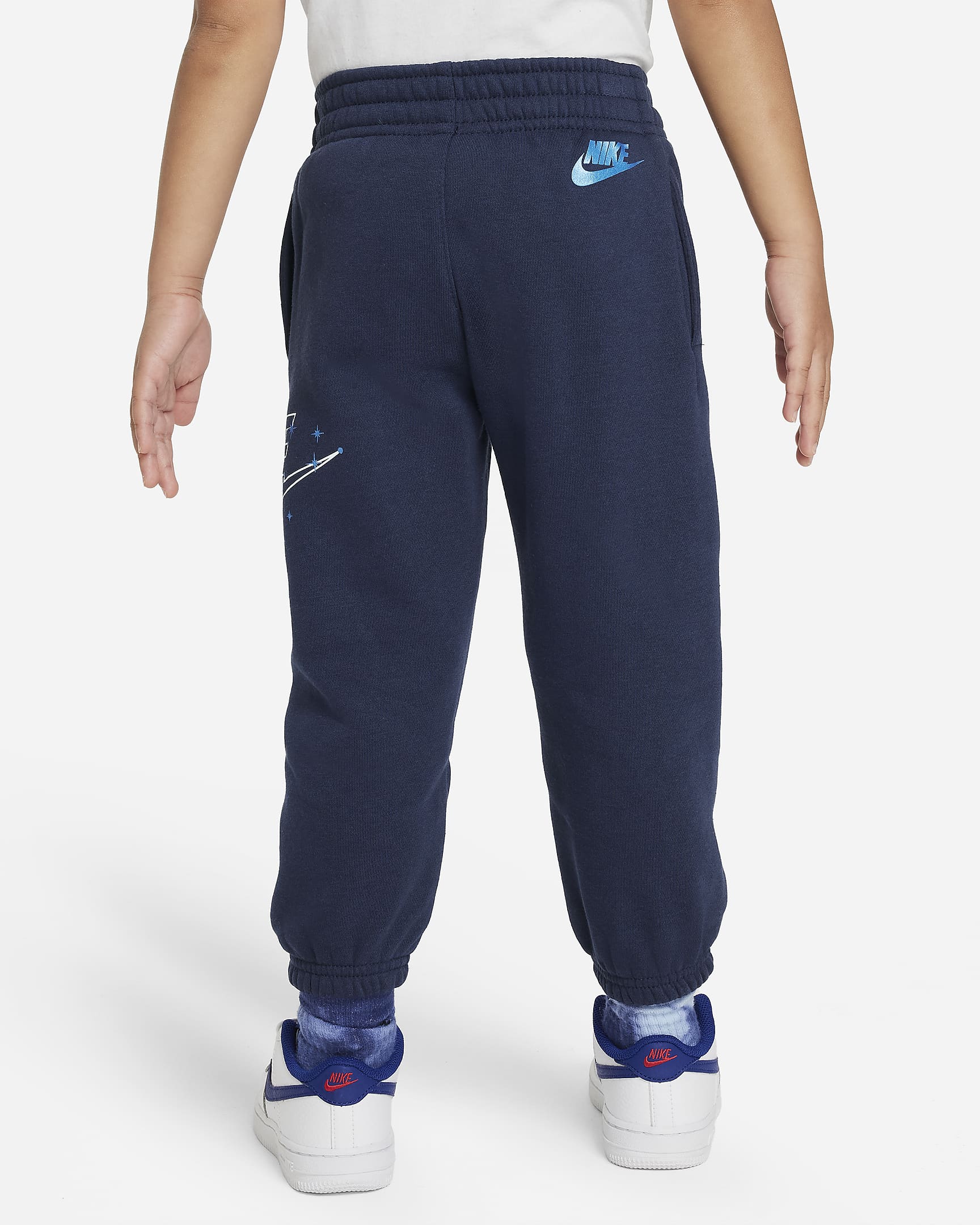 Παντελόνι Nike Sportswear Shine Fleece Pants για νήπια - Midnight Navy