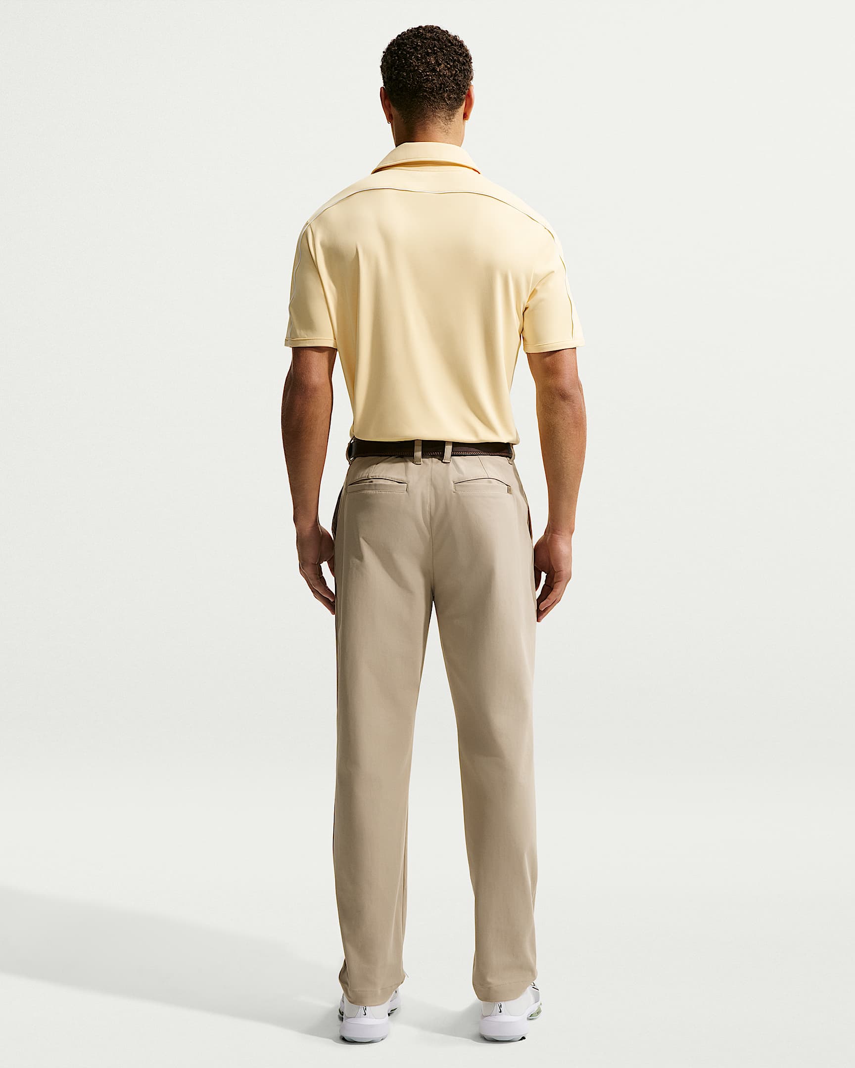 Nike Par Men's Dri-FIT Slim Golf Pants - Limestone/Black/Limestone