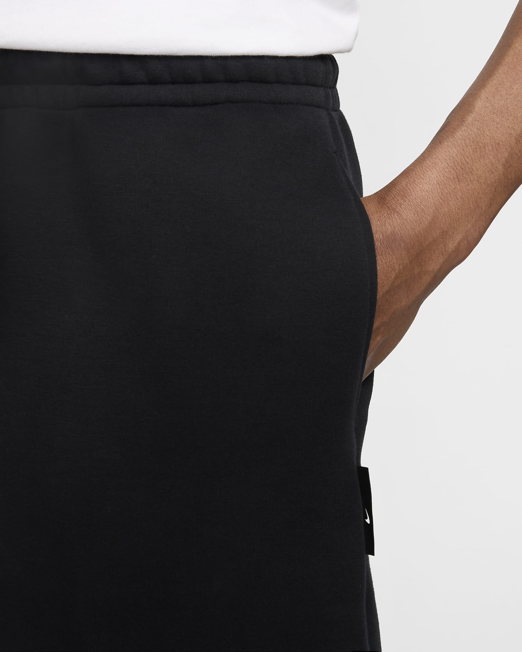 Shorts in fleece Nike Tech – Uomo - Nero/Nero