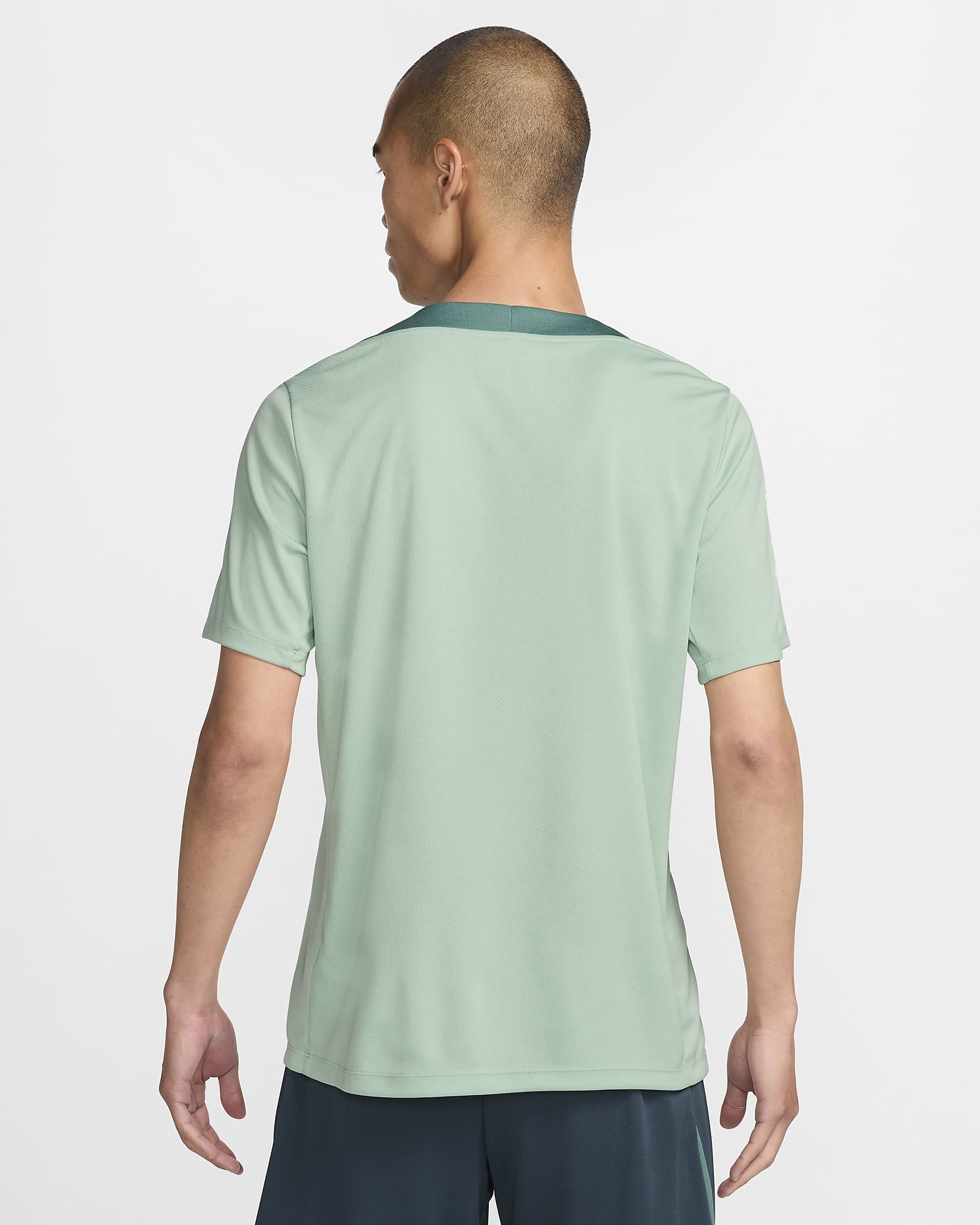 Maglia a manica corta Nike Football Dri-FIT Tottenham Hotspur Strike da uomo – Terza - Enamel Green/Enamel Green/Bicoastal/Faded Spruce