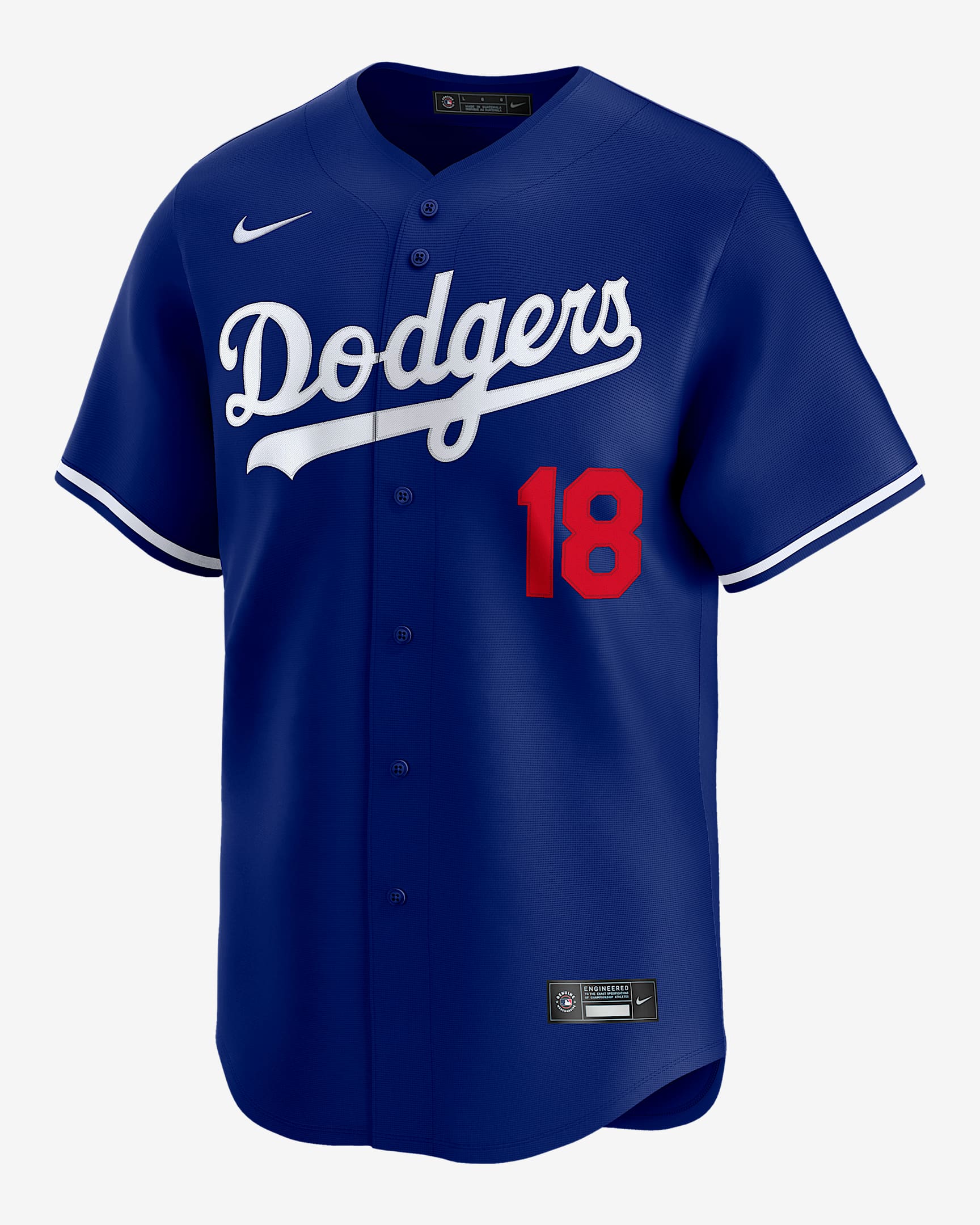 Yoshinobu Yamamoto Los Angeles Dodgers Men's Nike MLB Limited Jersey - Deep Royal