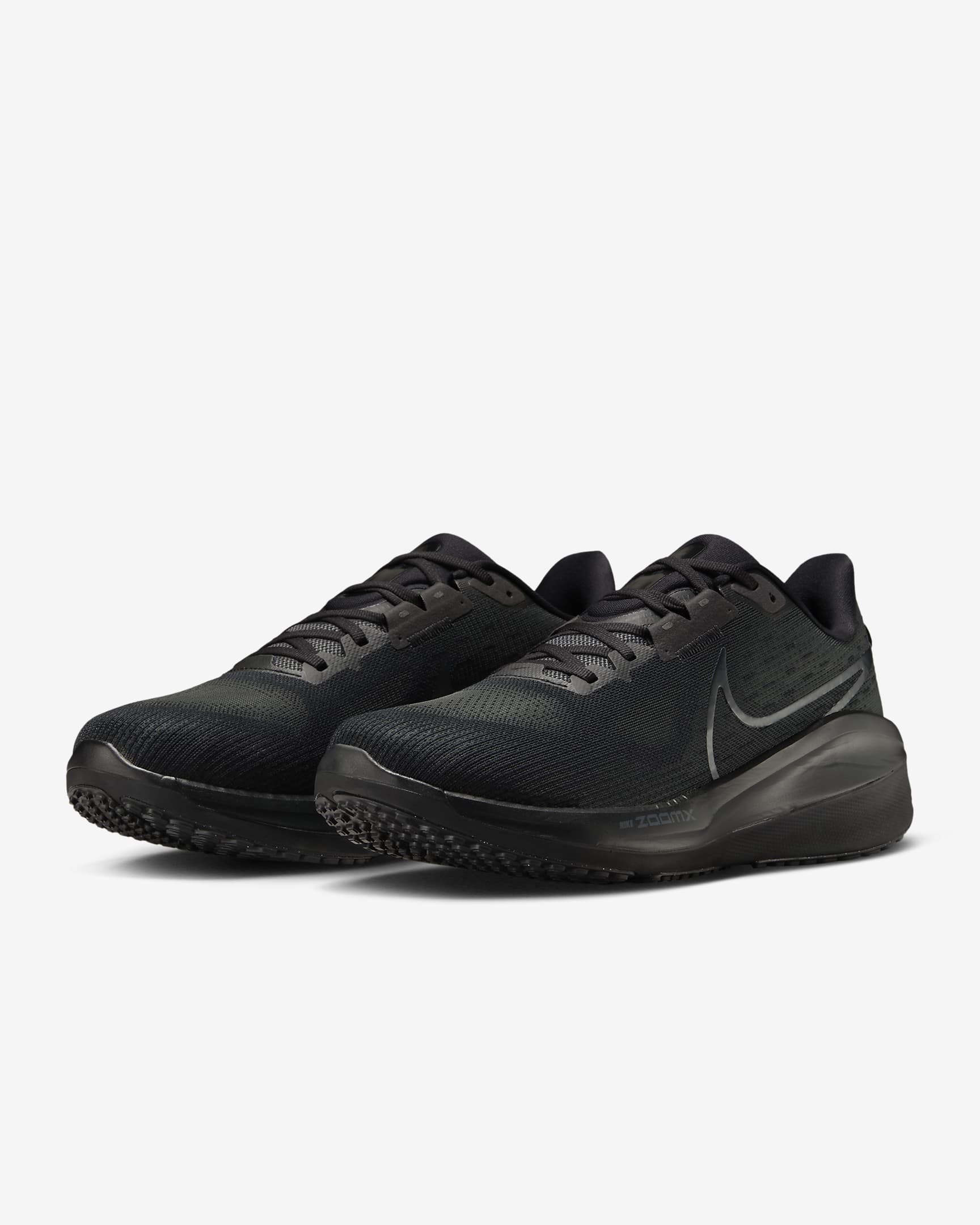 Nike Vomero 17 Men's Road Running Shoes - Black/Off Noir