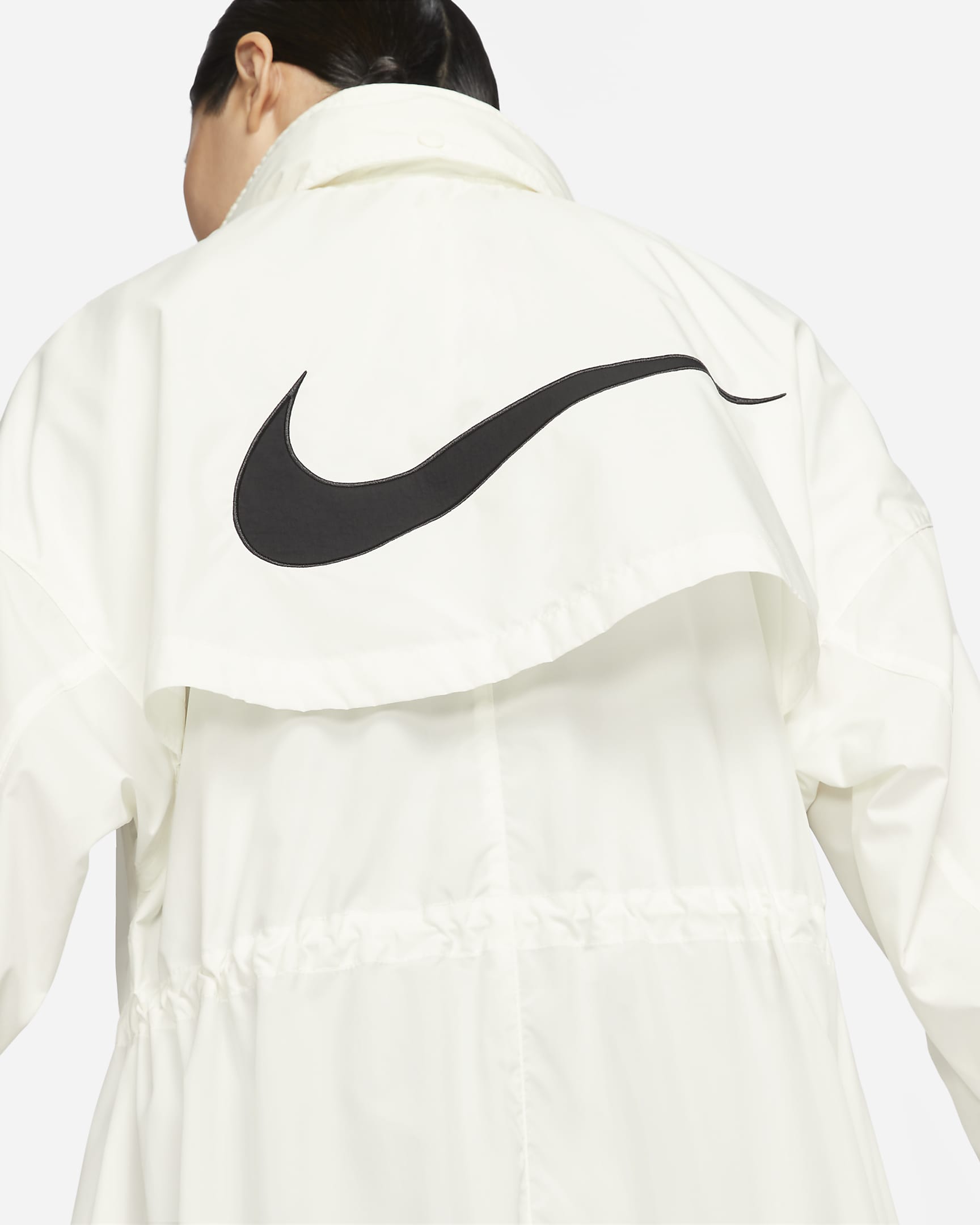 Nike Sportswear Essential Women's Trench Coat - Sail/Black