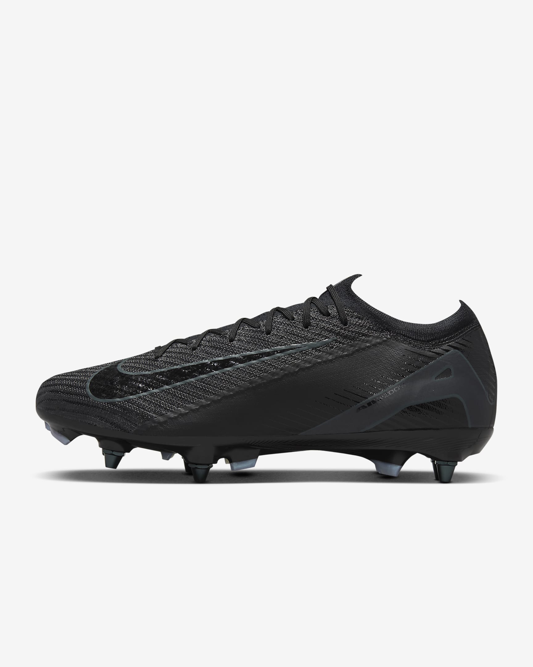 Nike Mercurial Vapor 16 Elite SG-Pro Düşük Bilekli Krampon - Siyah/Deep Jungle/Siyah