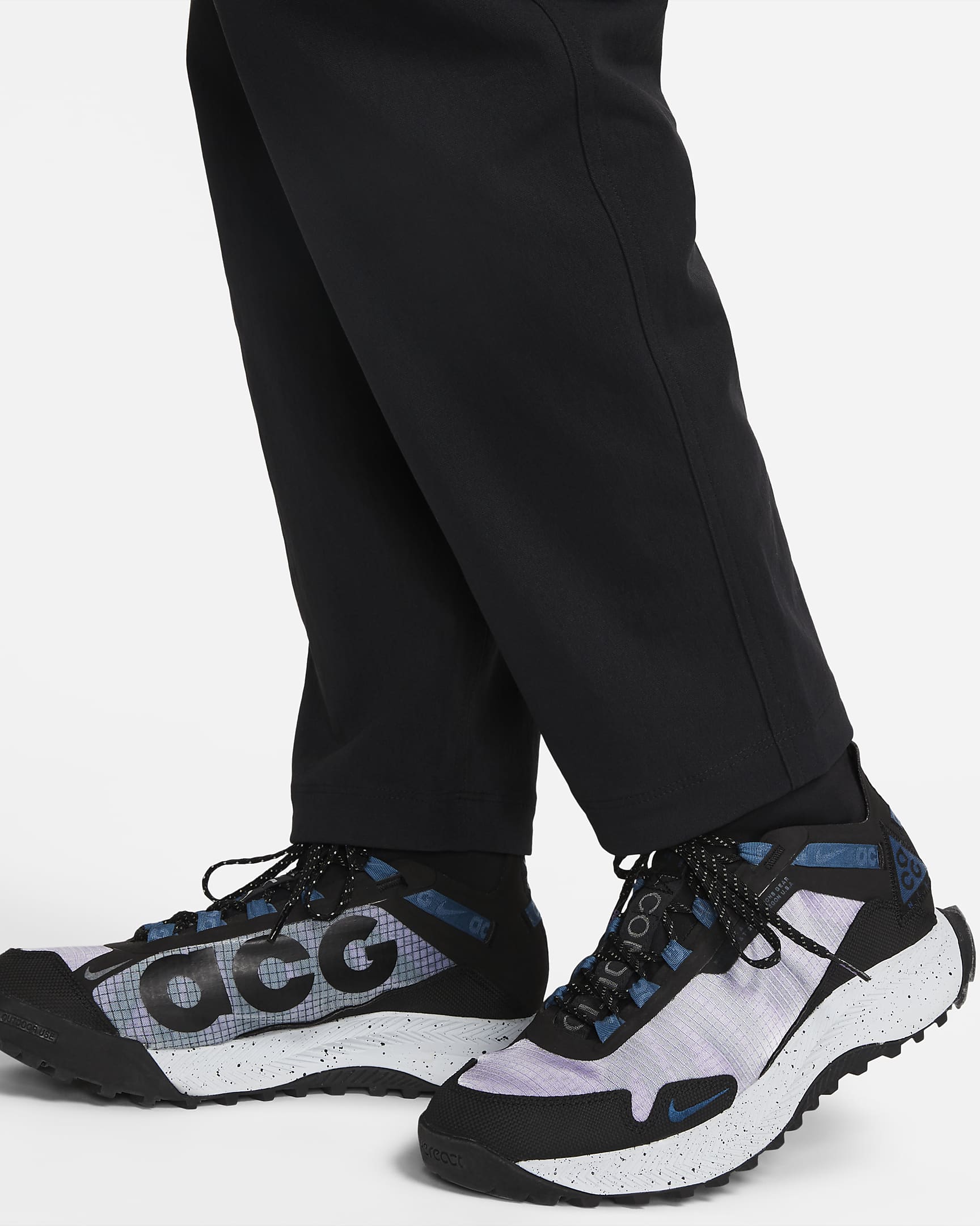 Nike ACG Pantalons de cintura mitjana de senderisme - Dona - Negre/Summit White