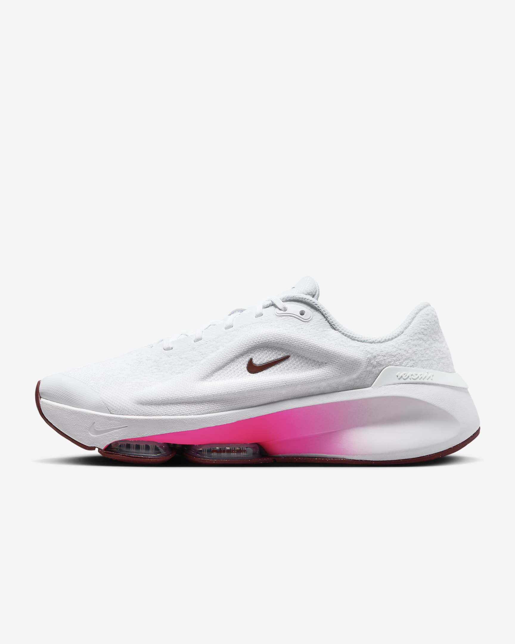 Nike Versair 女款健身訓練鞋 - 白色/Fierce Pink/Metallic Silver/Dark Team Red