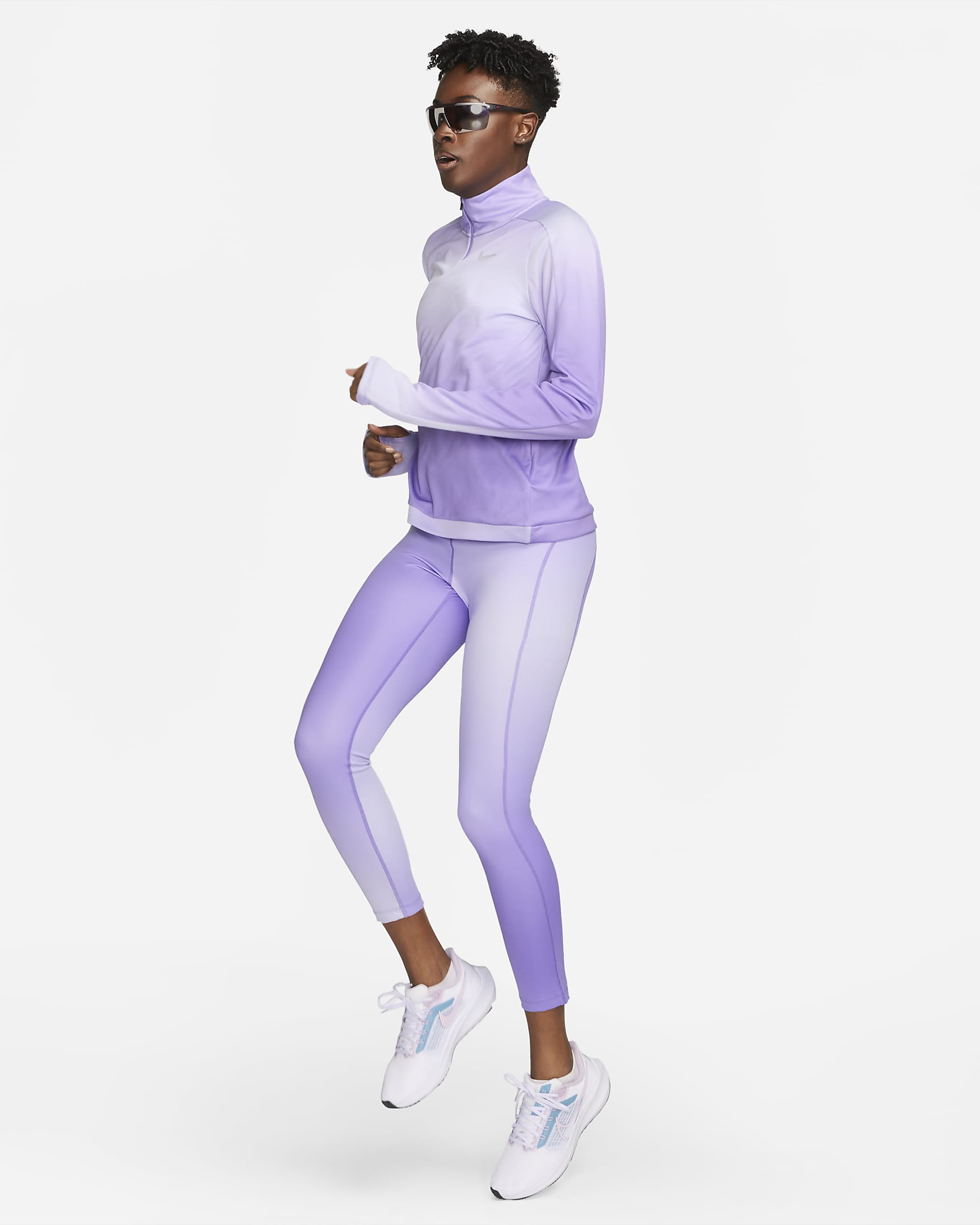 Nike Fast Women's MidRise 7/8 GradientDye Running Leggings with