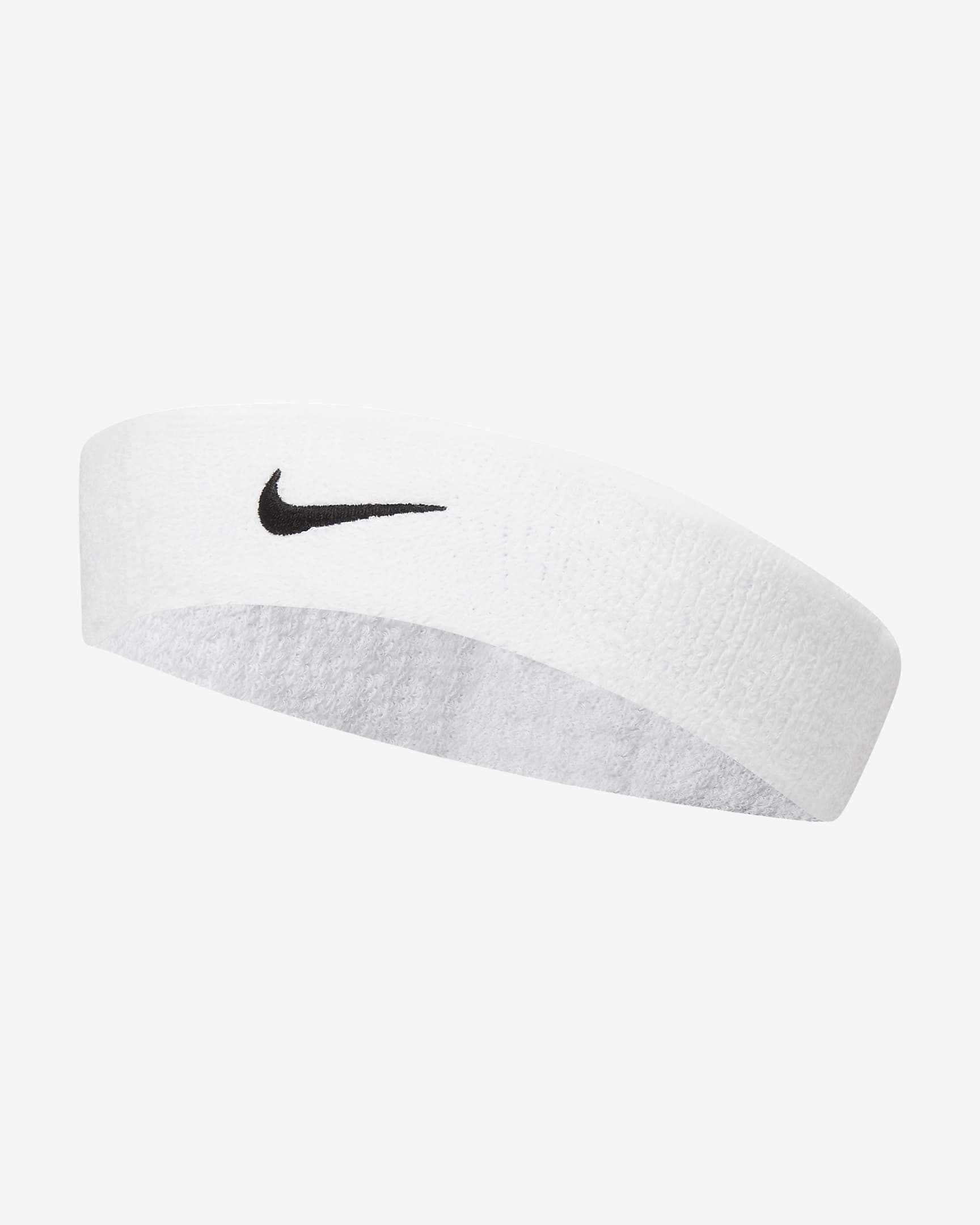 Nike Swoosh Headband - White/Black